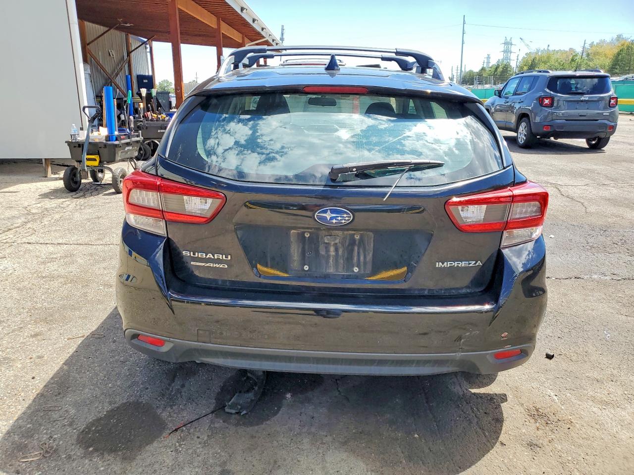 2020 Subaru Impreza Premium Черный vin: 4S3GTAV65L3721958