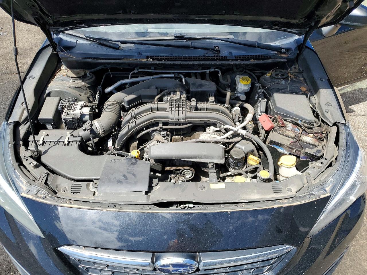 2020 Subaru Impreza Premium Черный vin: 4S3GTAV65L3721958
