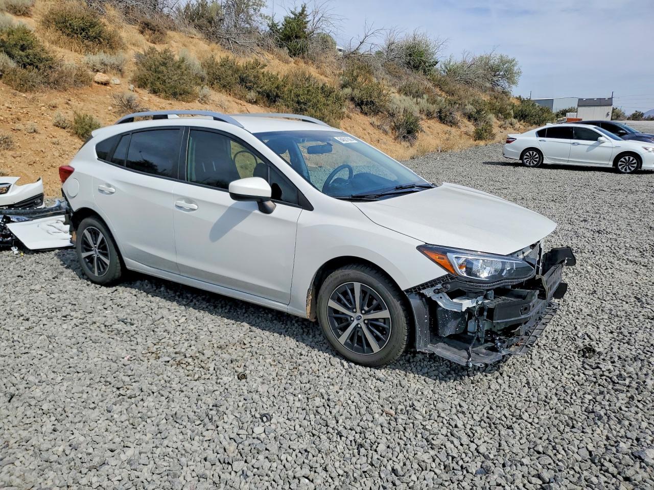 2021 Subaru Impreza Premium White vin: 4S3GTAV65M3711223