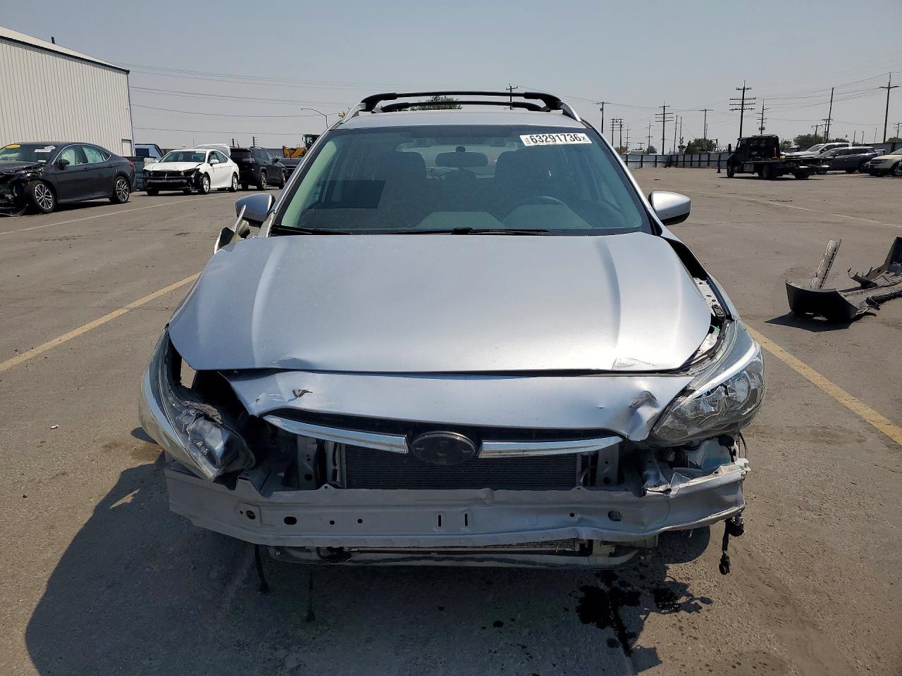 2022 Subaru Impreza Premium Silver vin: 4S3GTAV65N3724300
