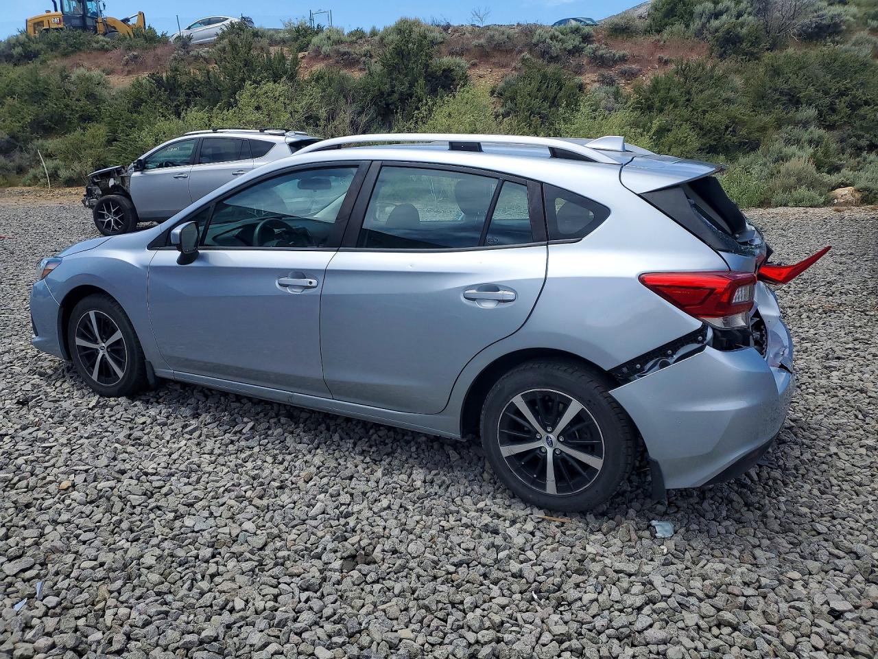 2022 Subaru Impreza Premium Silver vin: 4S3GTAV66N3714892