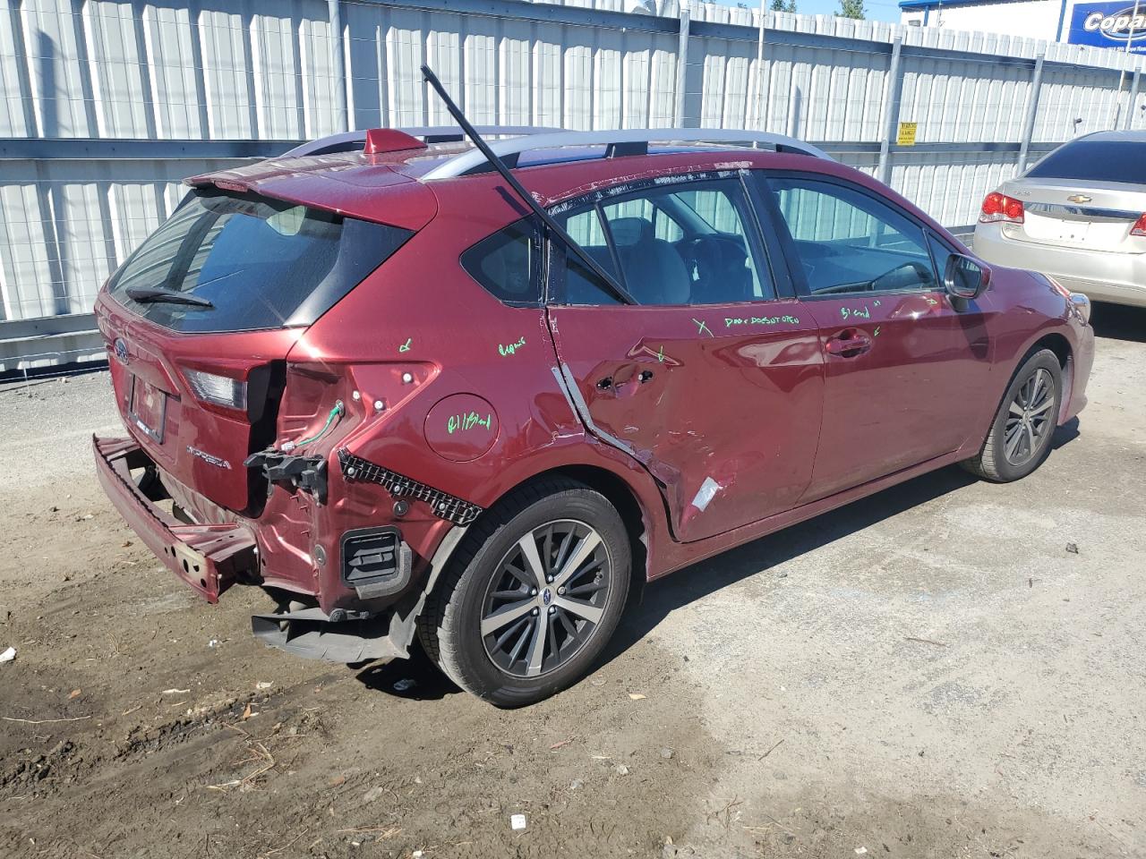 2020 Subaru Impreza Premium Burgundy vin: 4S3GTAV69L3725169