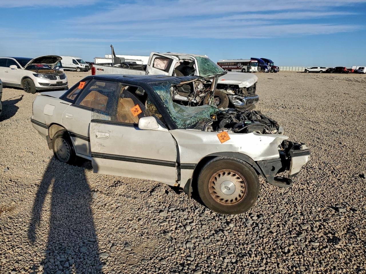 1991 Subaru Legacy Ls Special Белый vin: 4S4BC65C4M7607307