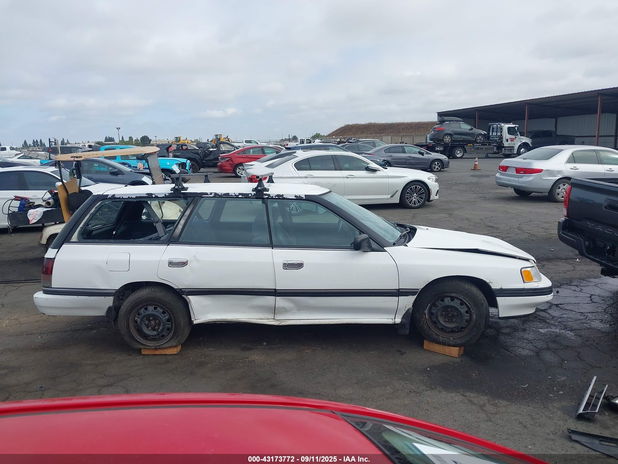 1991 Subaru Legacy L/hx/px/rx Белый vin: 4S4BJ63C4M6919979
