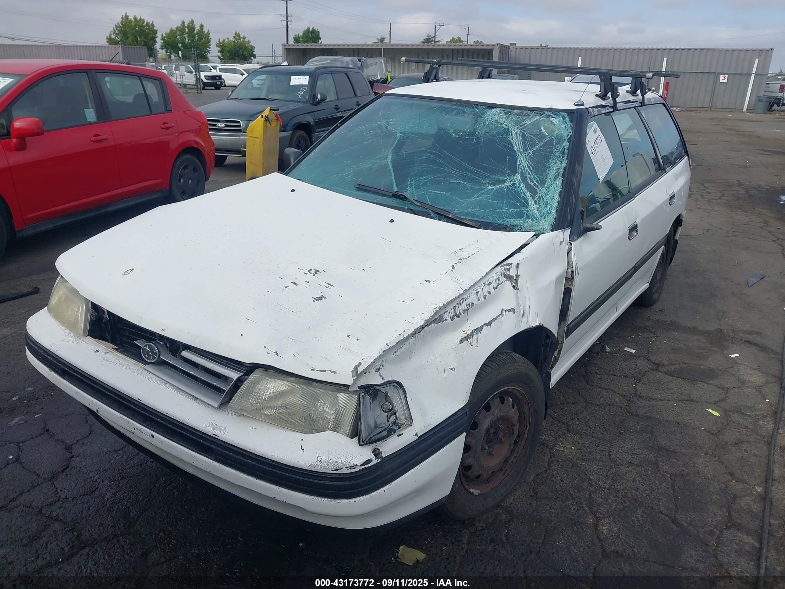 1991 Subaru Legacy L/hx/px/rx Белый vin: 4S4BJ63C4M6919979