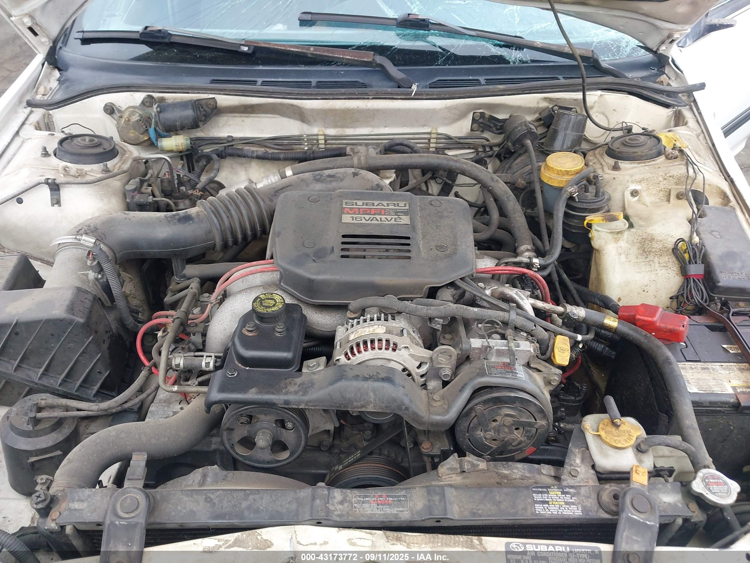 1991 Subaru Legacy L/hx/px/rx Белый vin: 4S4BJ63C4M6919979