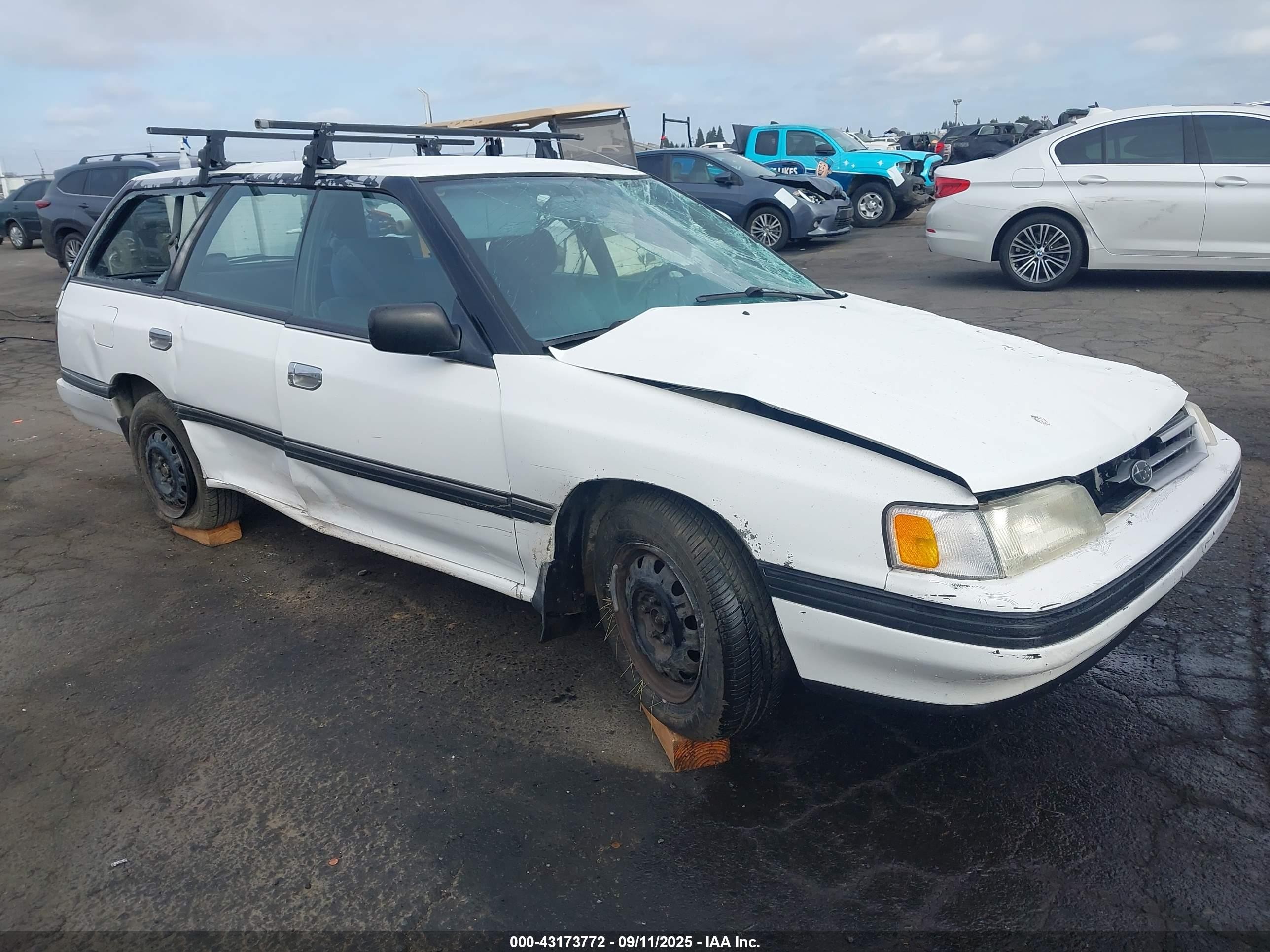 1991 Subaru Legacy L/hx/px/rx Белый vin: 4S4BJ63C4M6919979