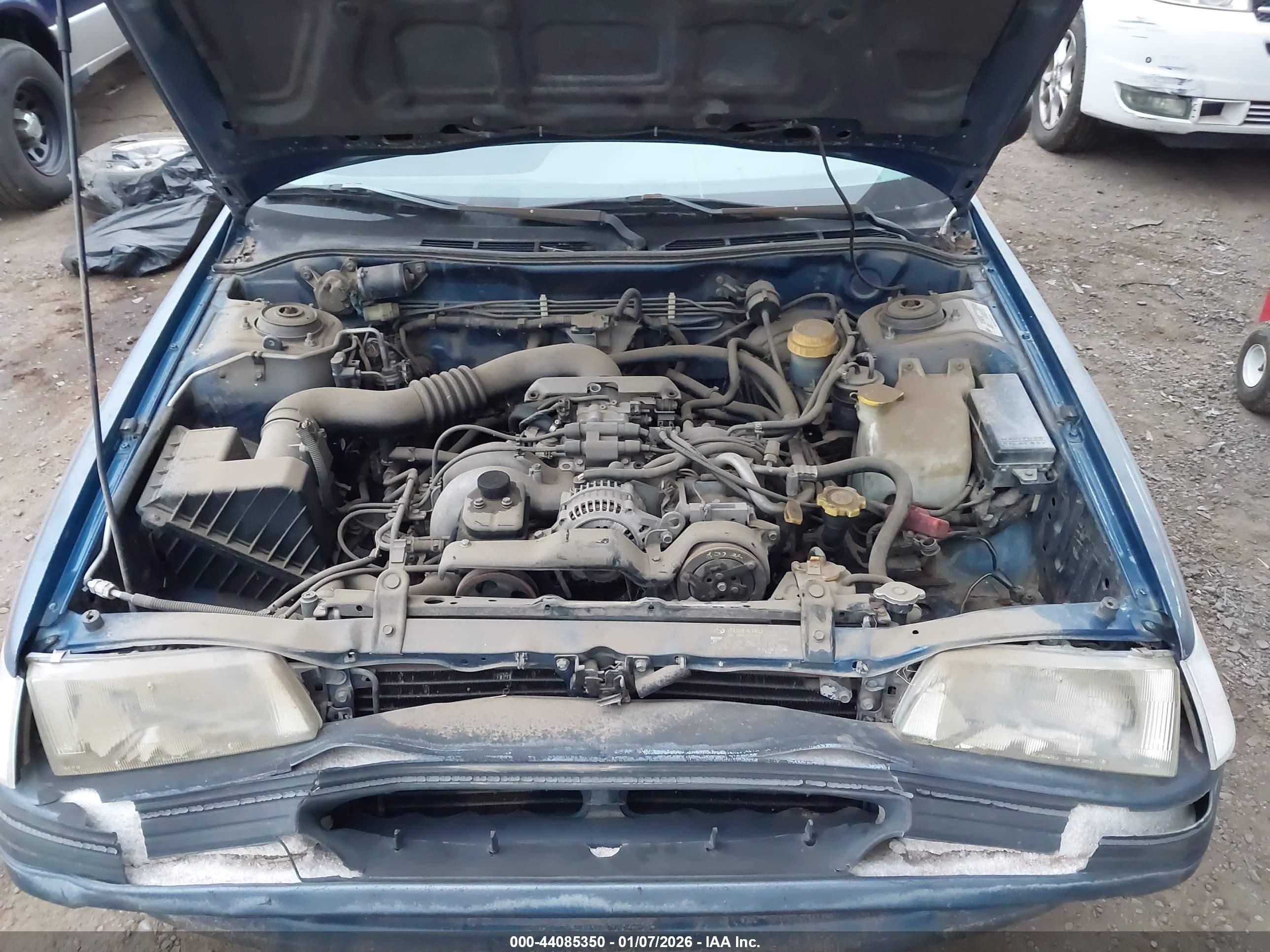 1991 Subaru Legacy L/hx/px/rx Blue vin: 4S4BJ63C7M6921029