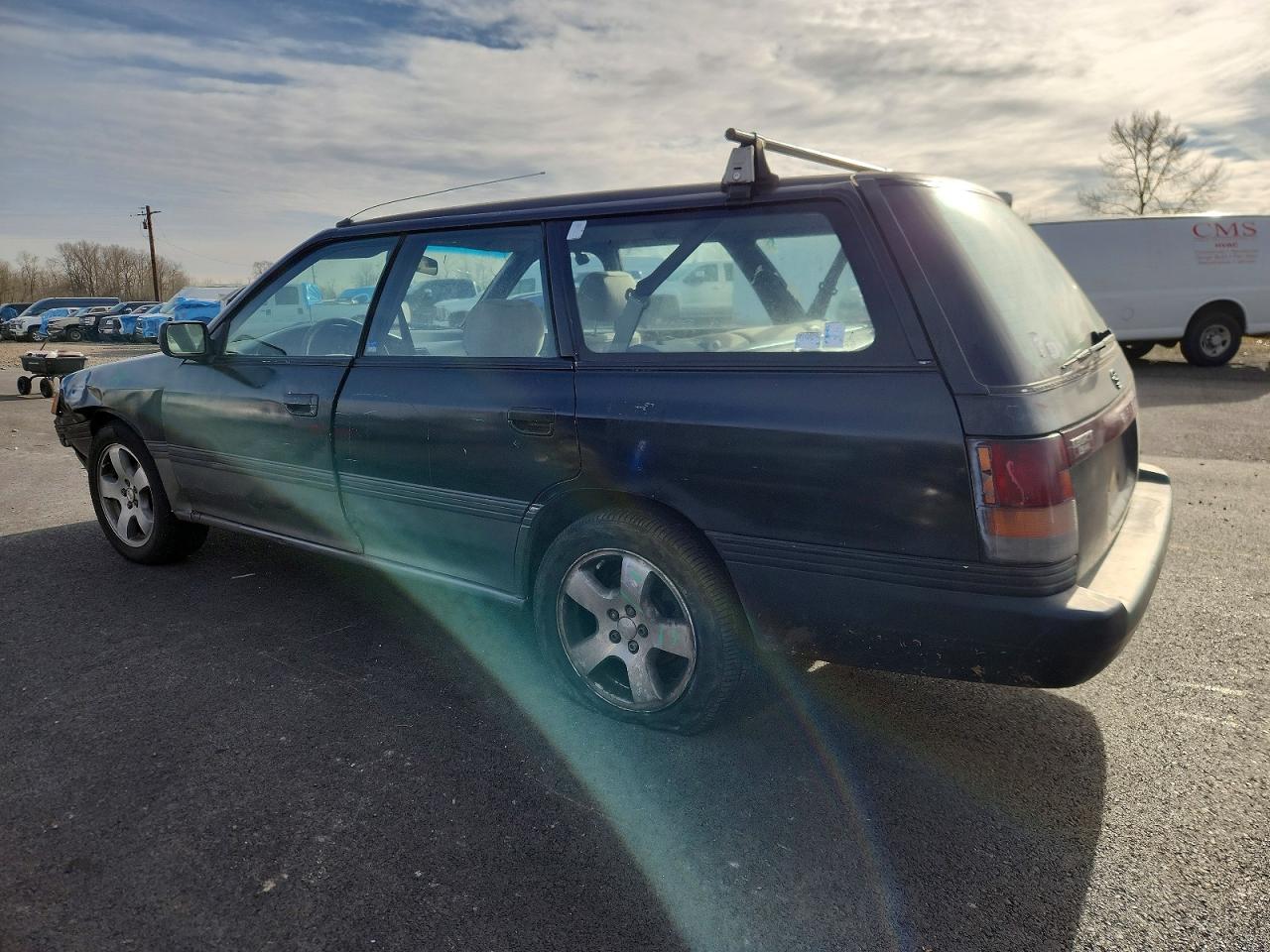 1991 Subaru Legacy L Черный vin: 4S4BJ63C8M7907392