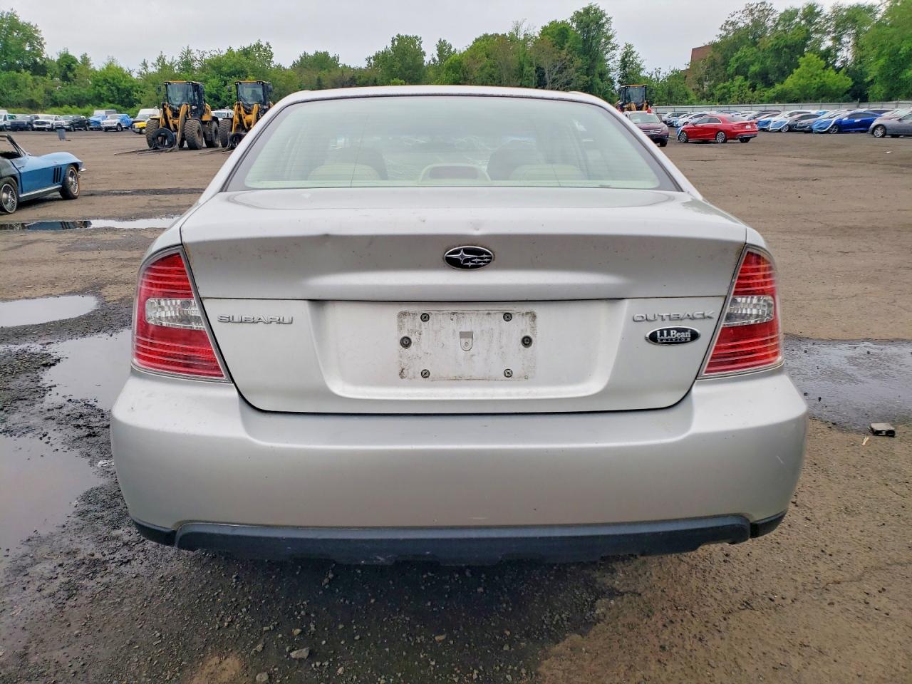 2006 Subaru Legacy Outback 3.0r Ll Bean Silver vin: 4S4BL86C564203639