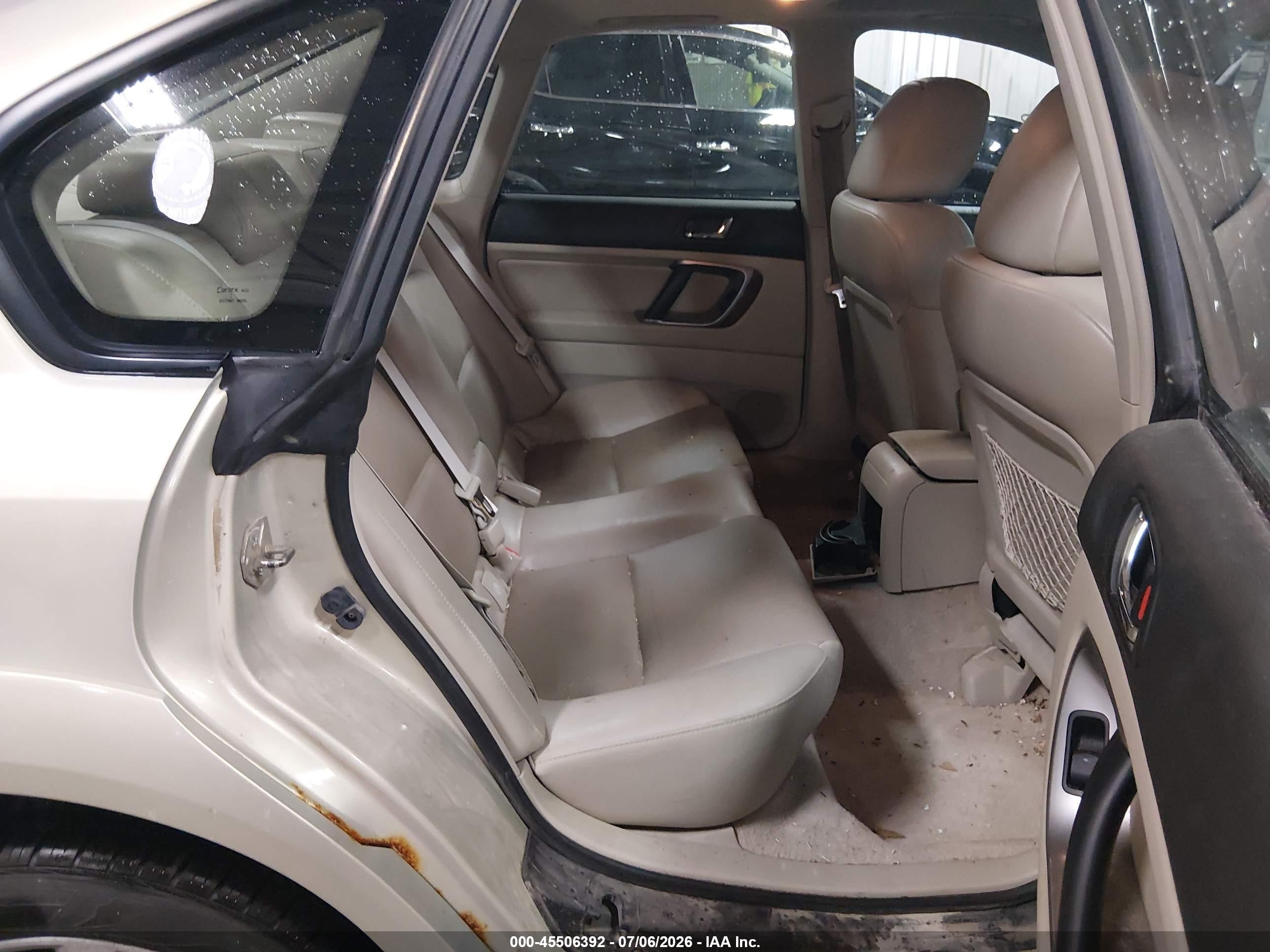 2007 Subaru Outback 3.0r L.l. Bean Edition Gold vin: 4S4BL86C574211497