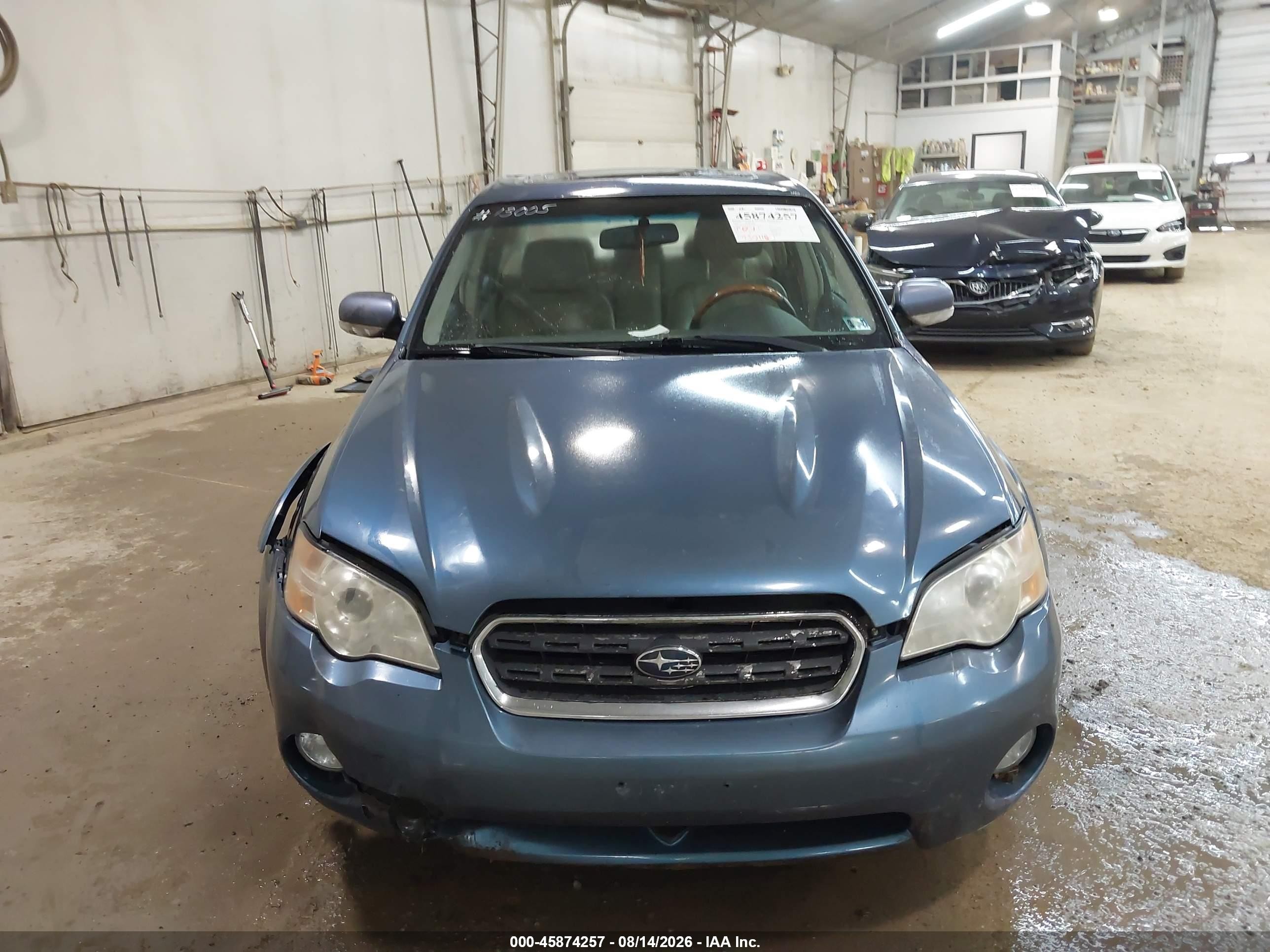 2006 Subaru Outback 3.0r L.l. Bean Edition Blue vin: 4S4BL86C964208875