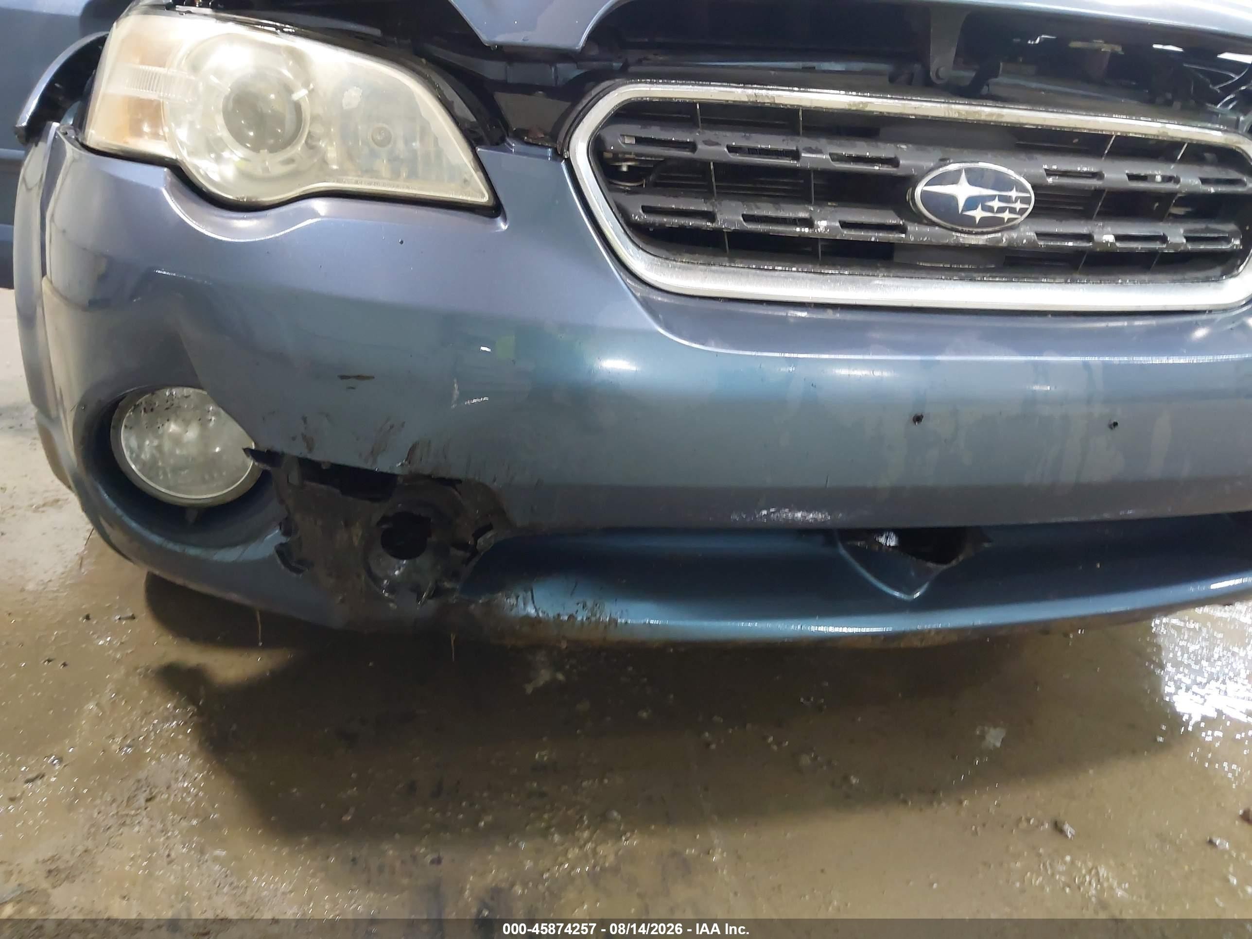 2006 Subaru Outback 3.0r L.l. Bean Edition Blue vin: 4S4BL86C964208875