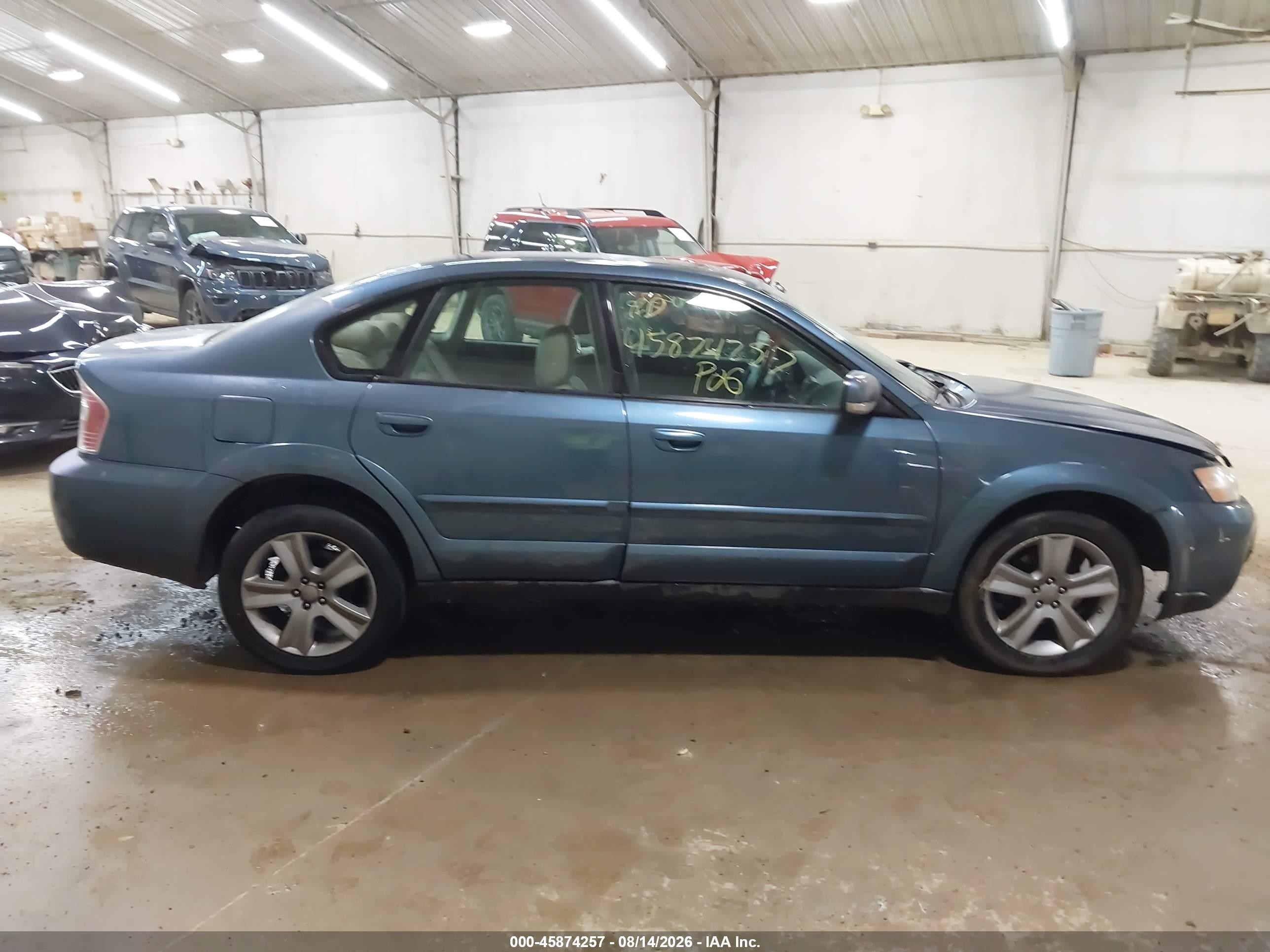 2006 Subaru Outback 3.0r L.l. Bean Edition Blue vin: 4S4BL86C964208875