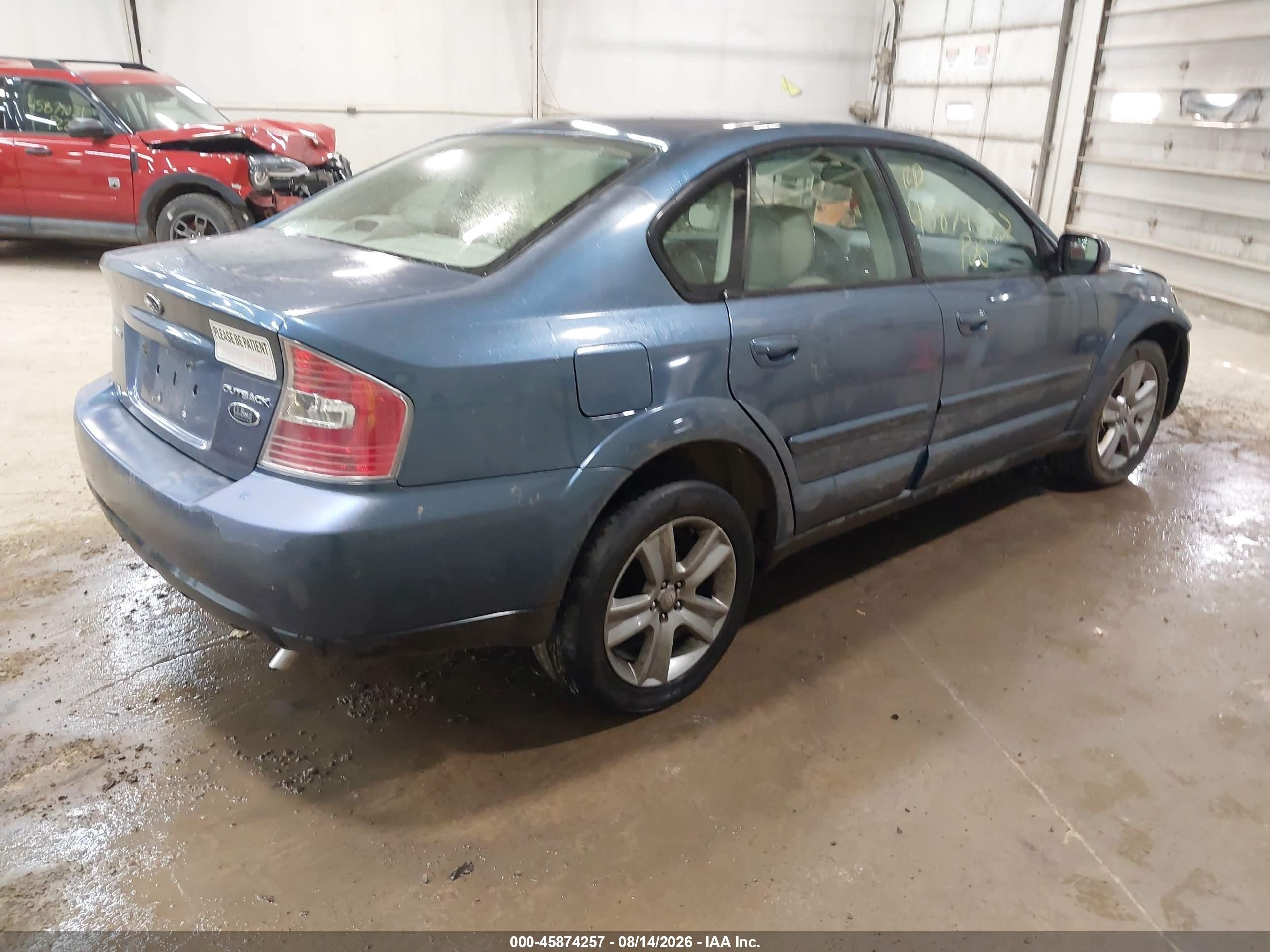 2006 Subaru Outback 3.0r L.l. Bean Edition Blue vin: 4S4BL86C964208875