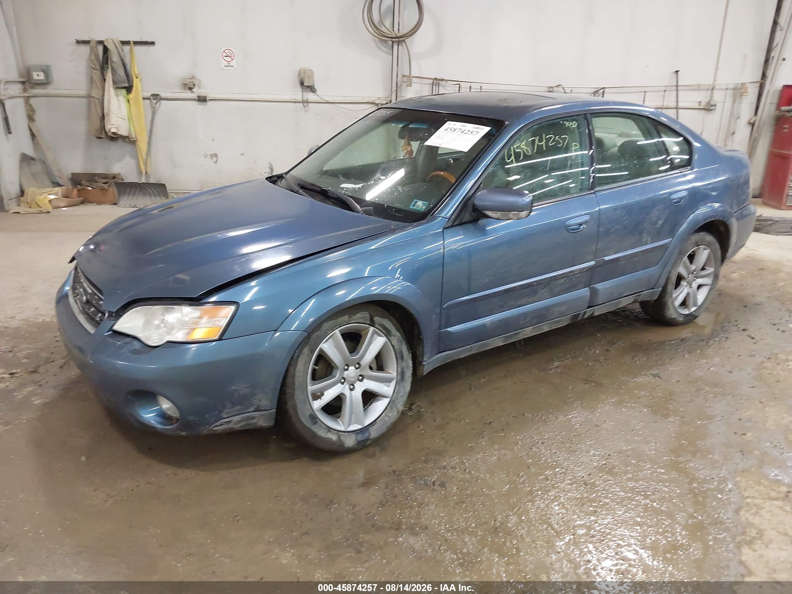 2006 Subaru Outback 3.0r L.l. Bean Edition Blue vin: 4S4BL86C964208875