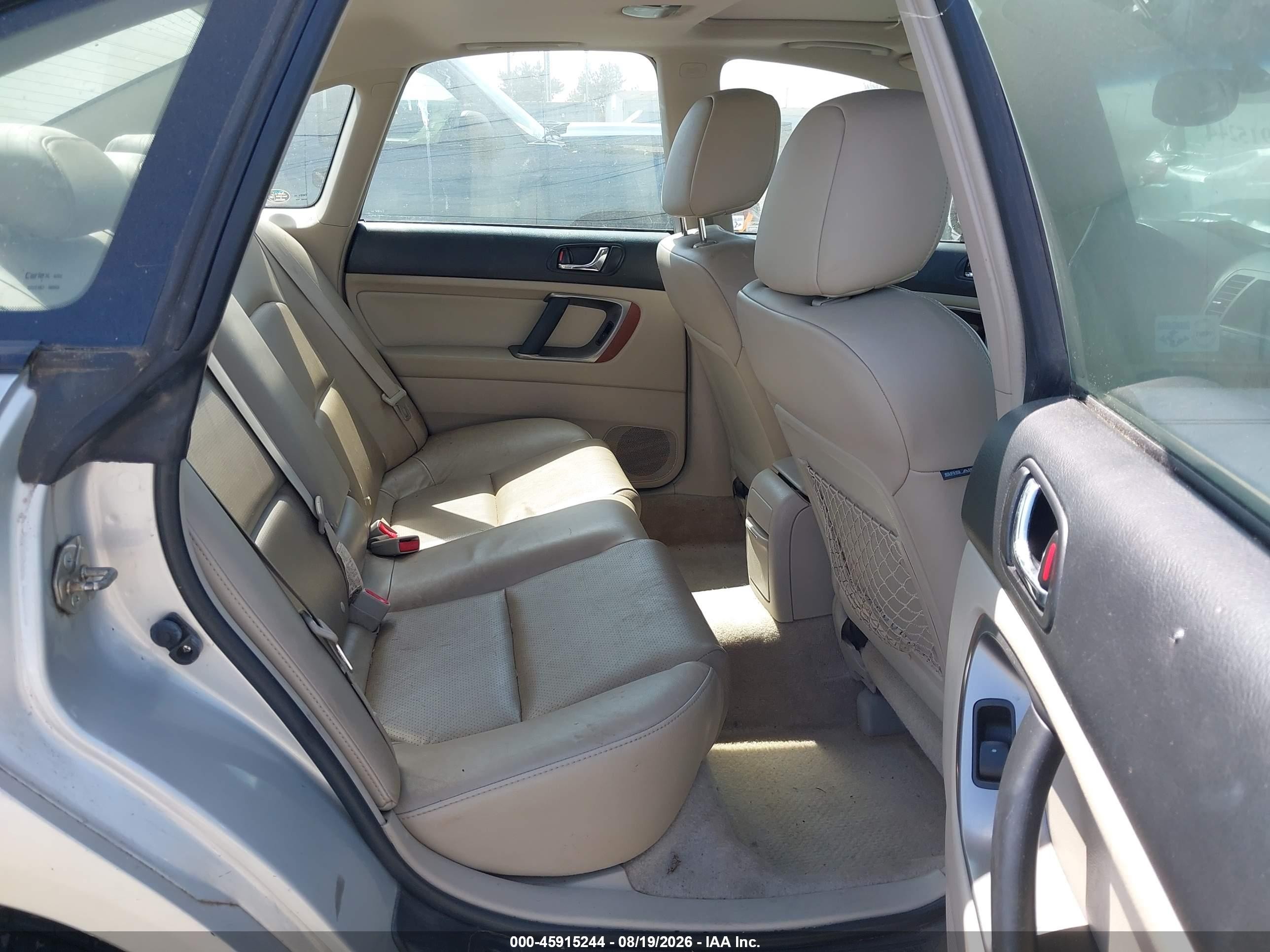 2006 Subaru Legacy Outback 3.0r Ll Bean Silver vin: 4S4BL86CX64201692