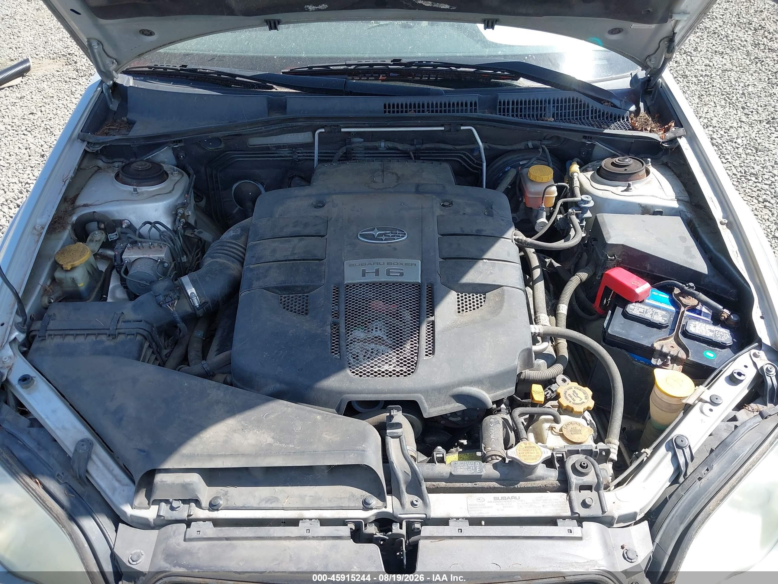 2006 Subaru Legacy Outback 3.0r Ll Bean Silver vin: 4S4BL86CX64201692