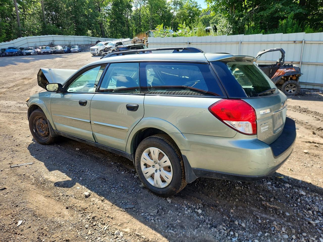 2009 Subaru Outback Silver vin: 4S4BP60C096328669