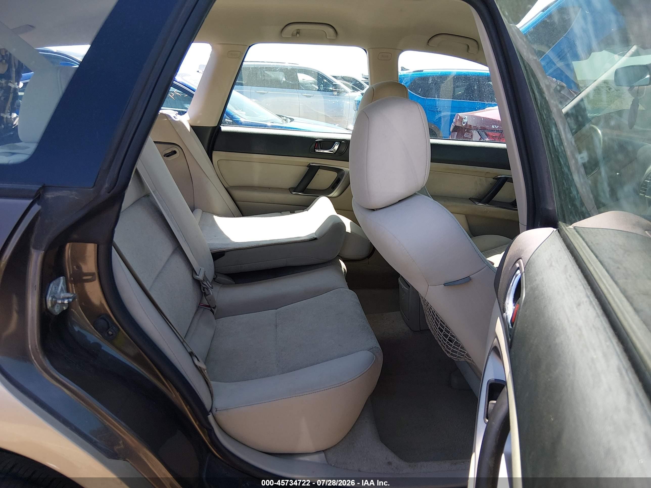 2008 Subaru Outback (natl)   Champagne vin: 4S4BP60C187311582