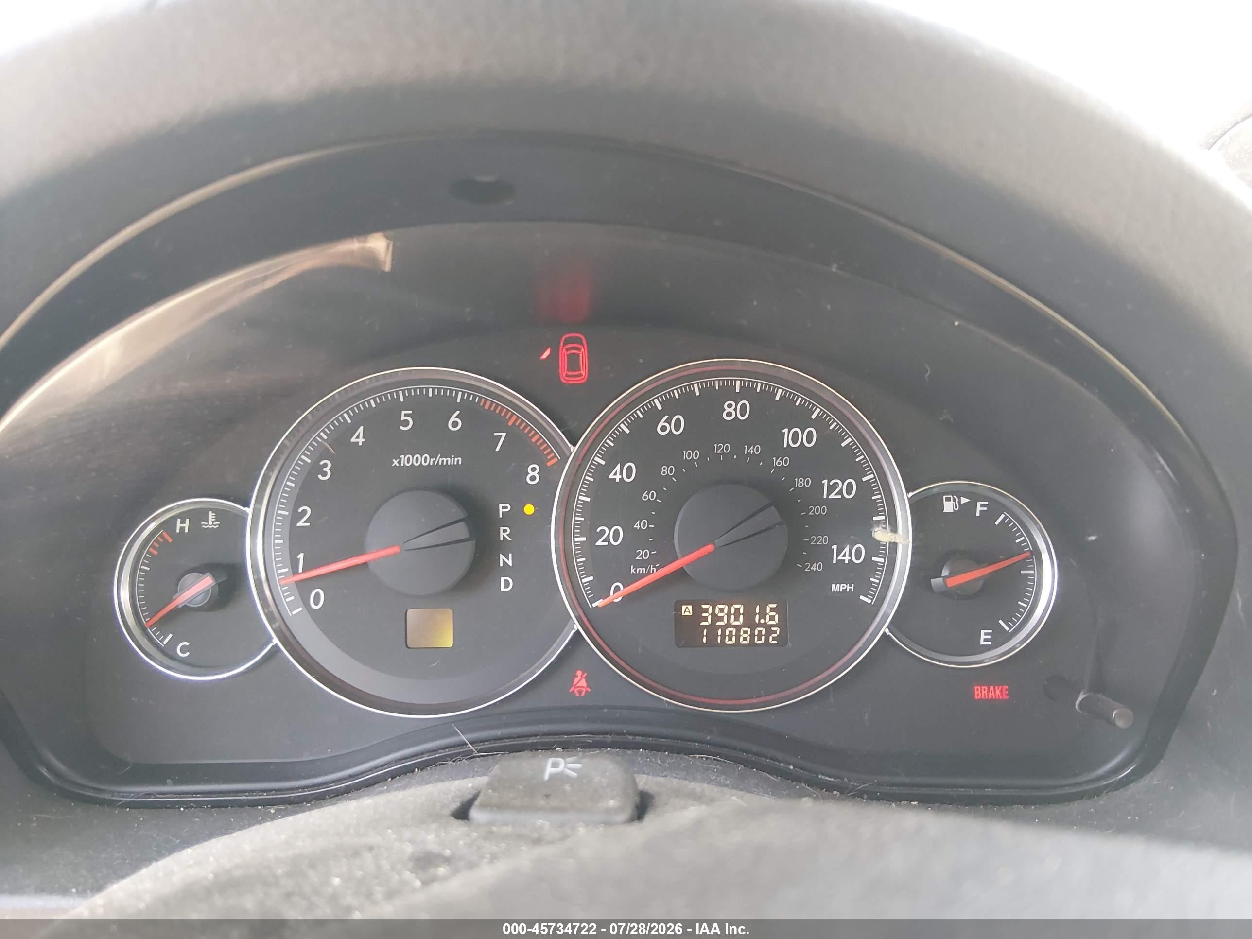 2008 Subaru Outback (natl)   Champagne vin: 4S4BP60C187311582