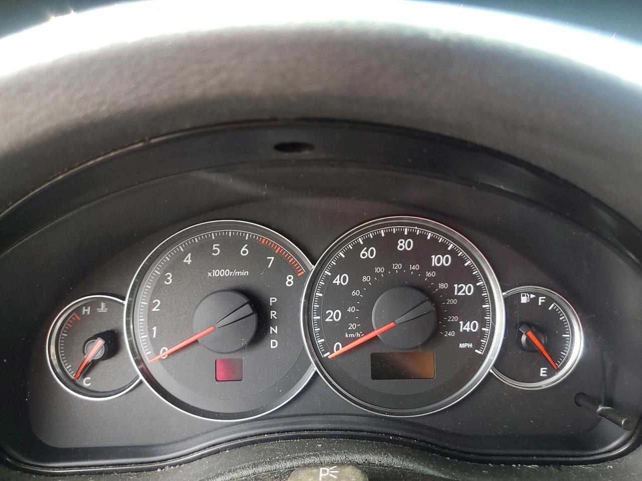 2008 Subaru Outback Blue vin: 4S4BP60C187312361