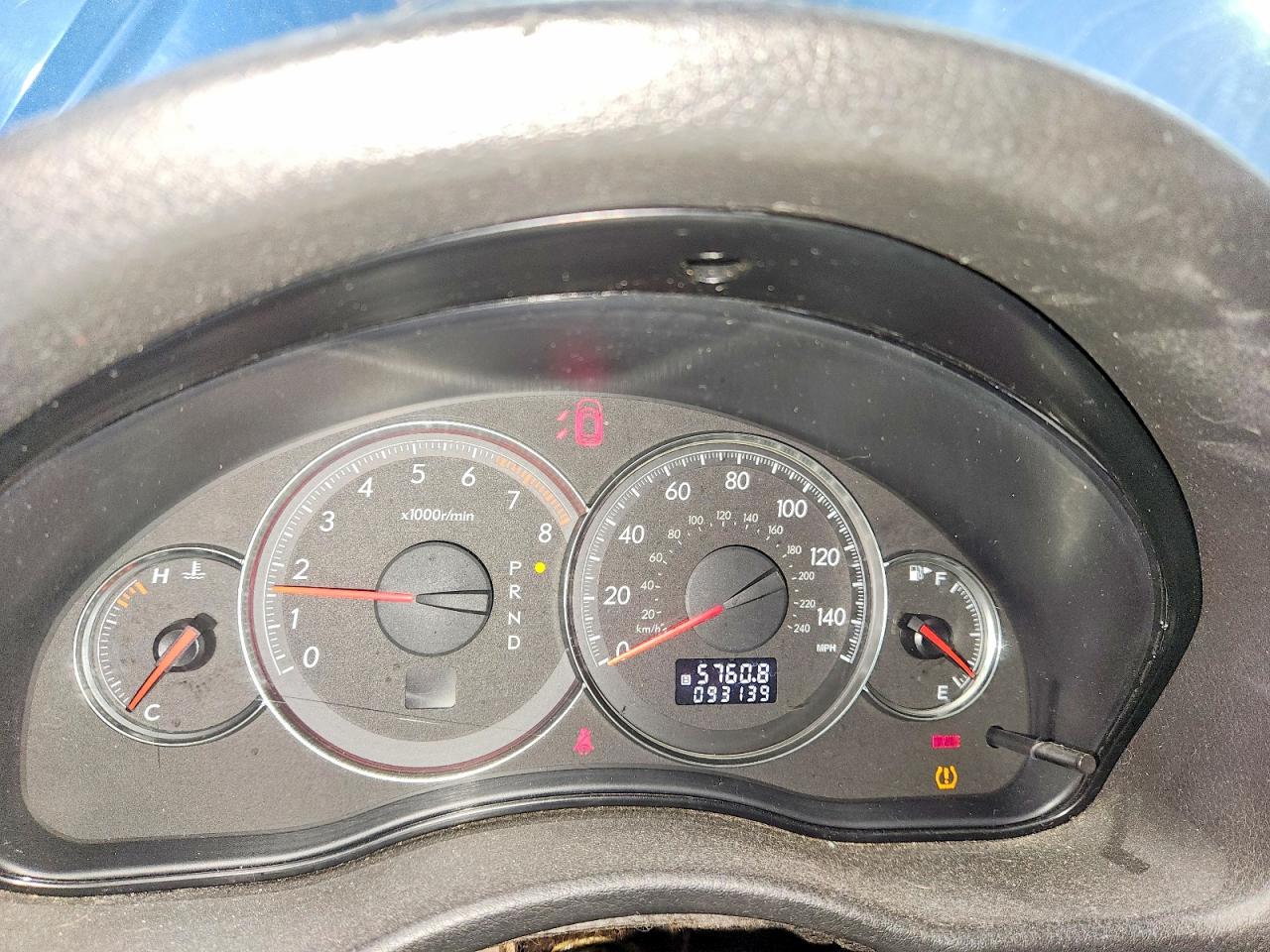 2008 Subaru Outback Blue vin: 4S4BP60C187362516