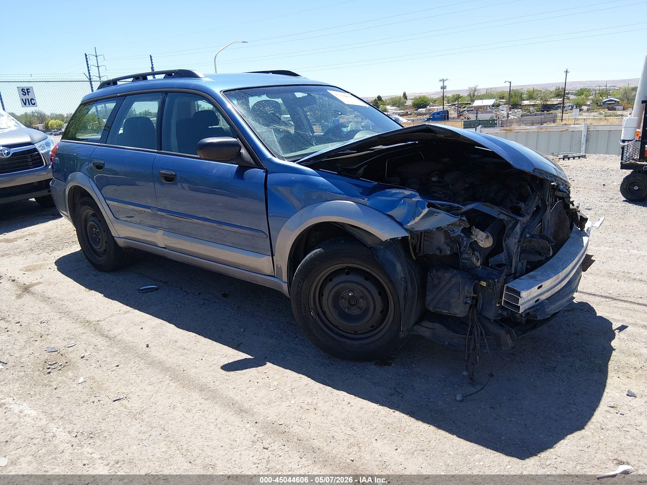 2008 Subaru Outback   Синий vin: 4S4BP60C287314202