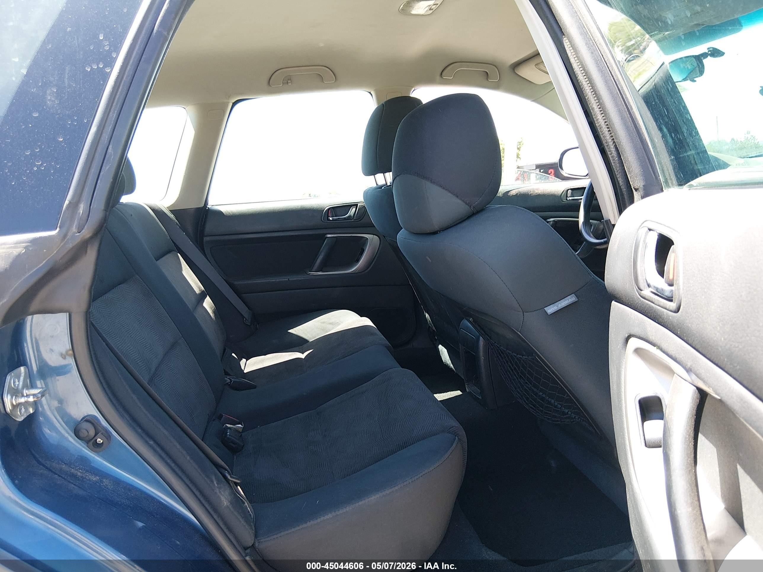2008 Subaru Outback   Blue vin: 4S4BP60C287314202