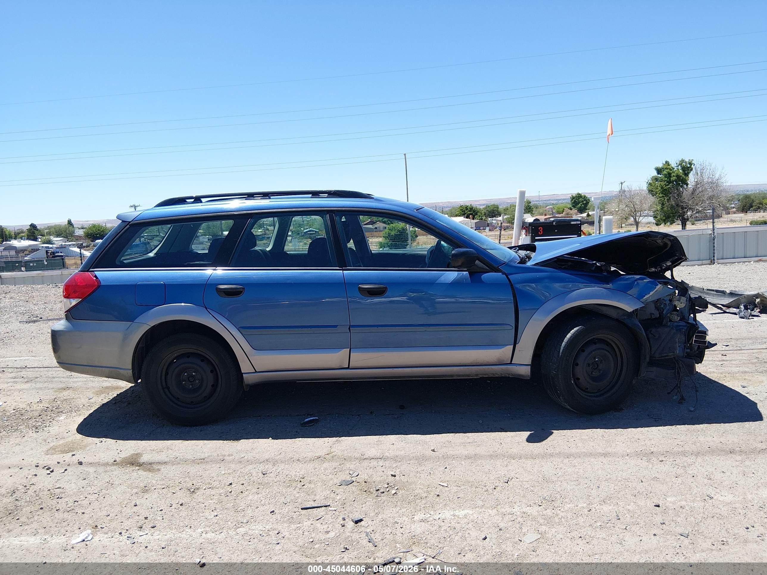 2008 Subaru Outback   Blue vin: 4S4BP60C287314202