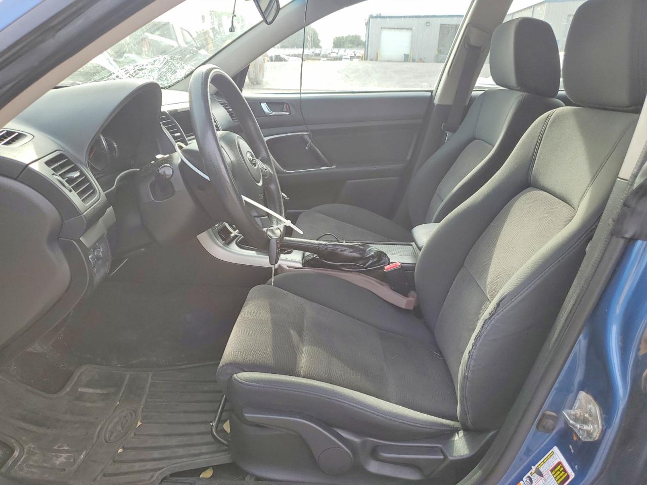 2008 Subaru Outback Blue vin: 4S4BP60C386344802