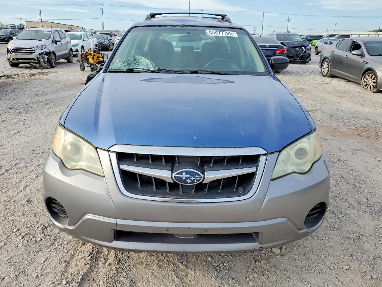 2008 Subaru Outback Blue vin: 4S4BP60C386344802