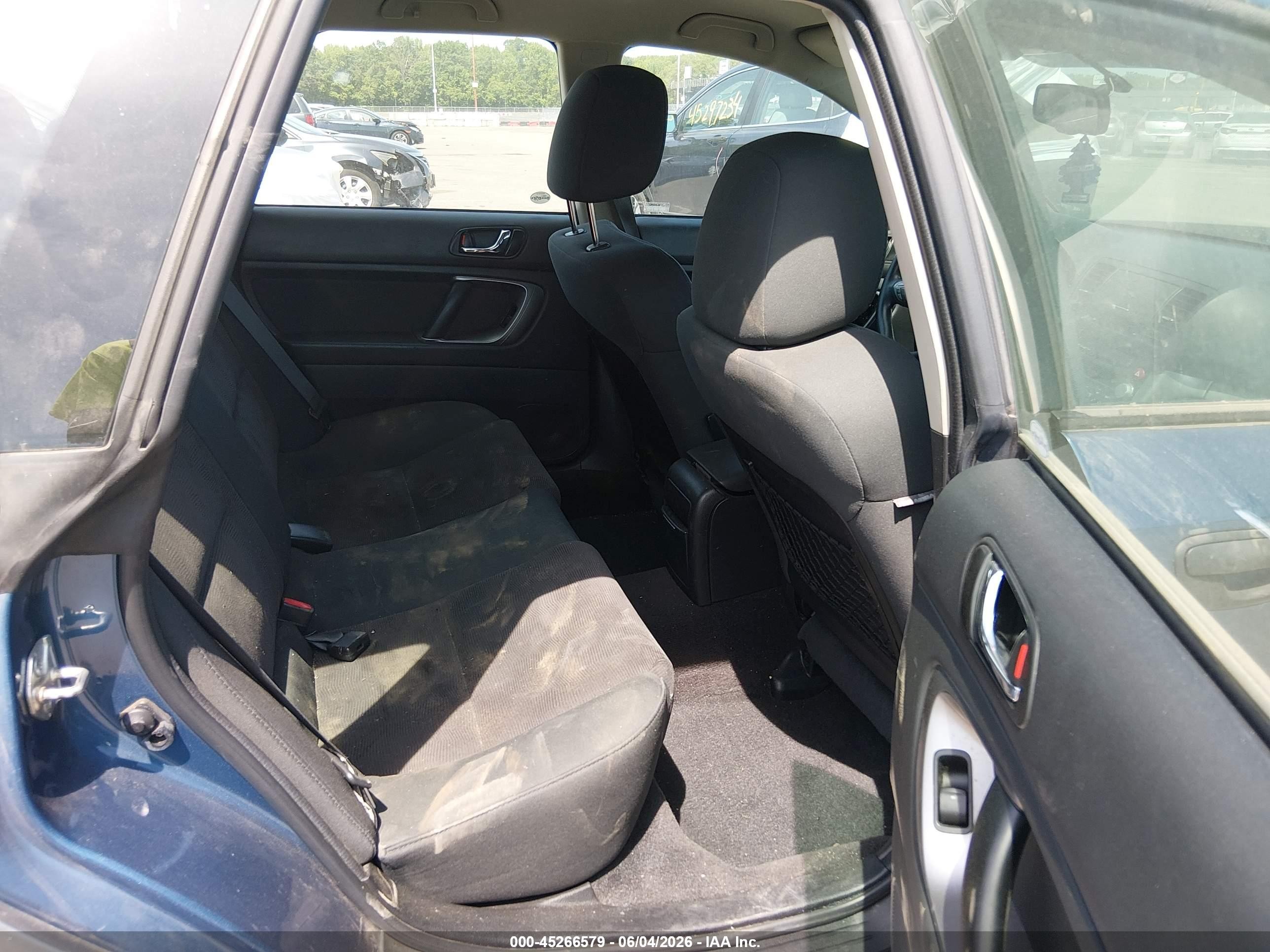 2008 Subaru Outback   Blue vin: 4S4BP60C387366504