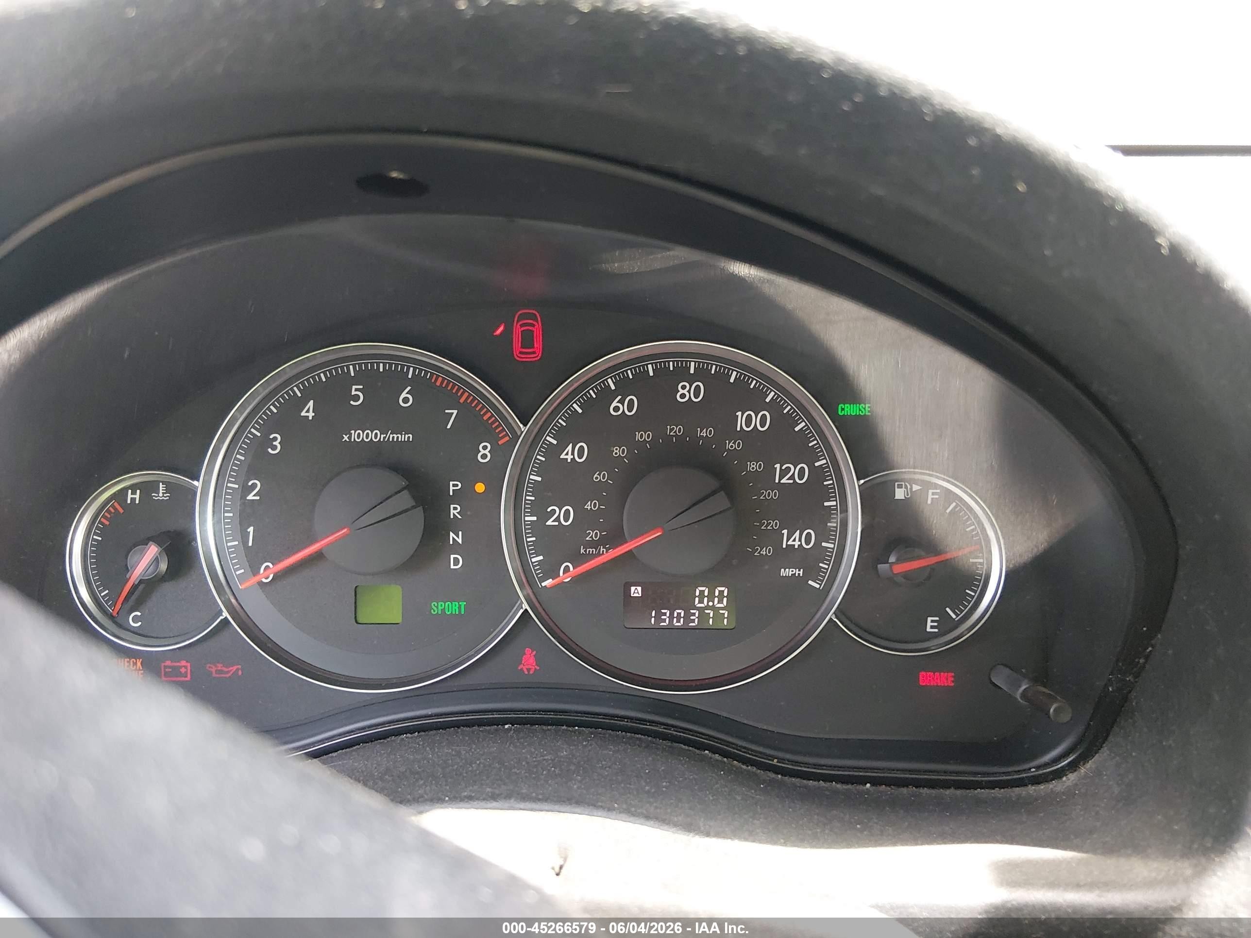 2008 Subaru Outback   Blue vin: 4S4BP60C387366504