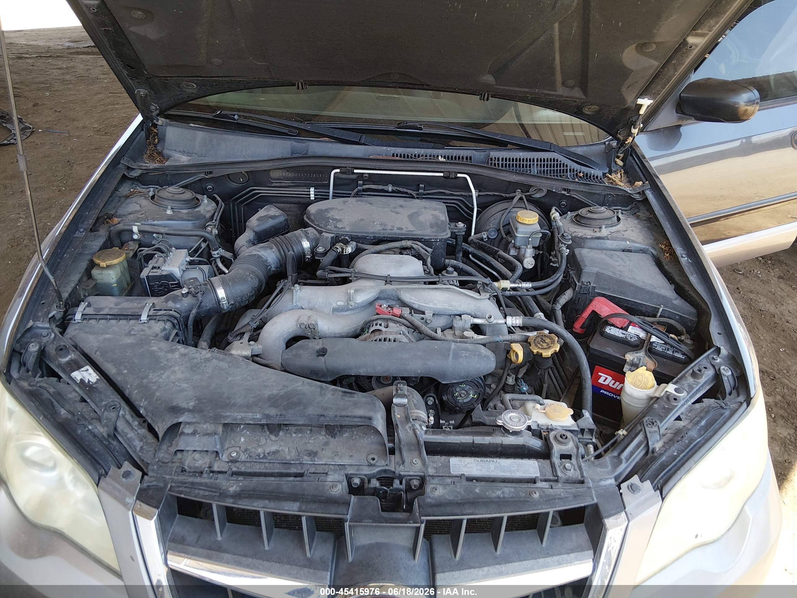 2009 Subaru Outback 2.5i Gray vin: 4S4BP60C397338087