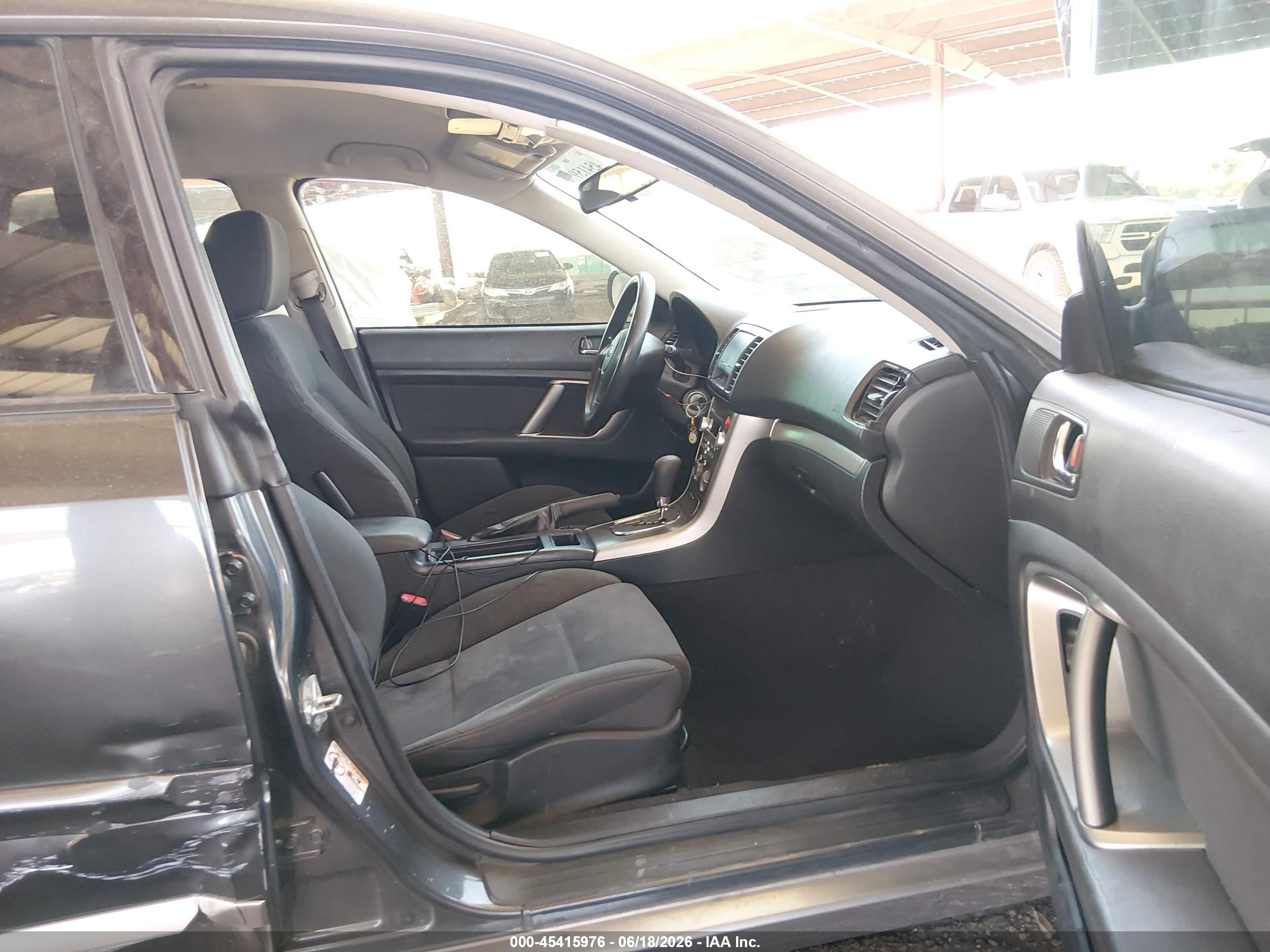 2009 Subaru Outback 2.5i Gray vin: 4S4BP60C397338087