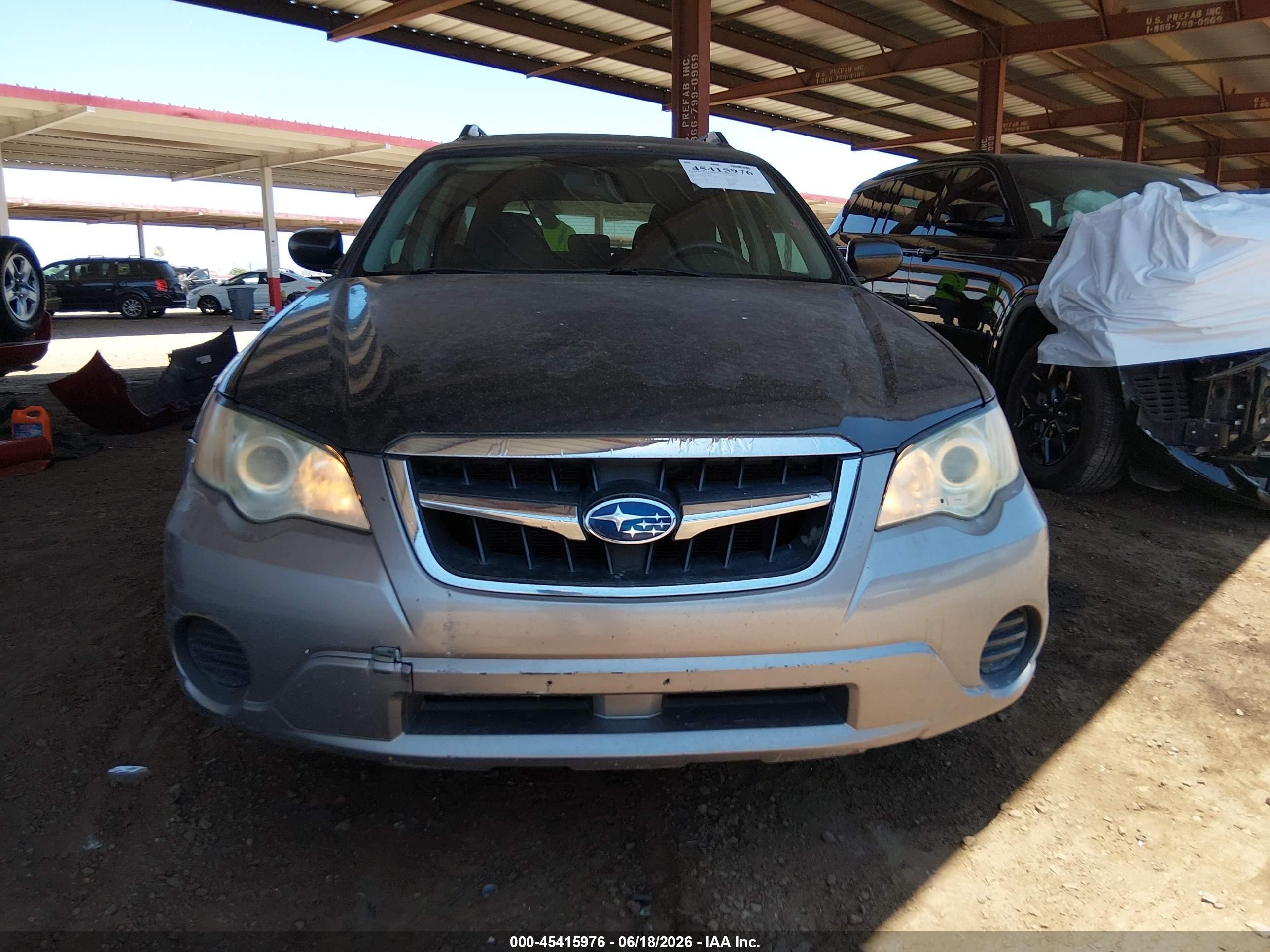 2009 Subaru Outback 2.5i Gray vin: 4S4BP60C397338087