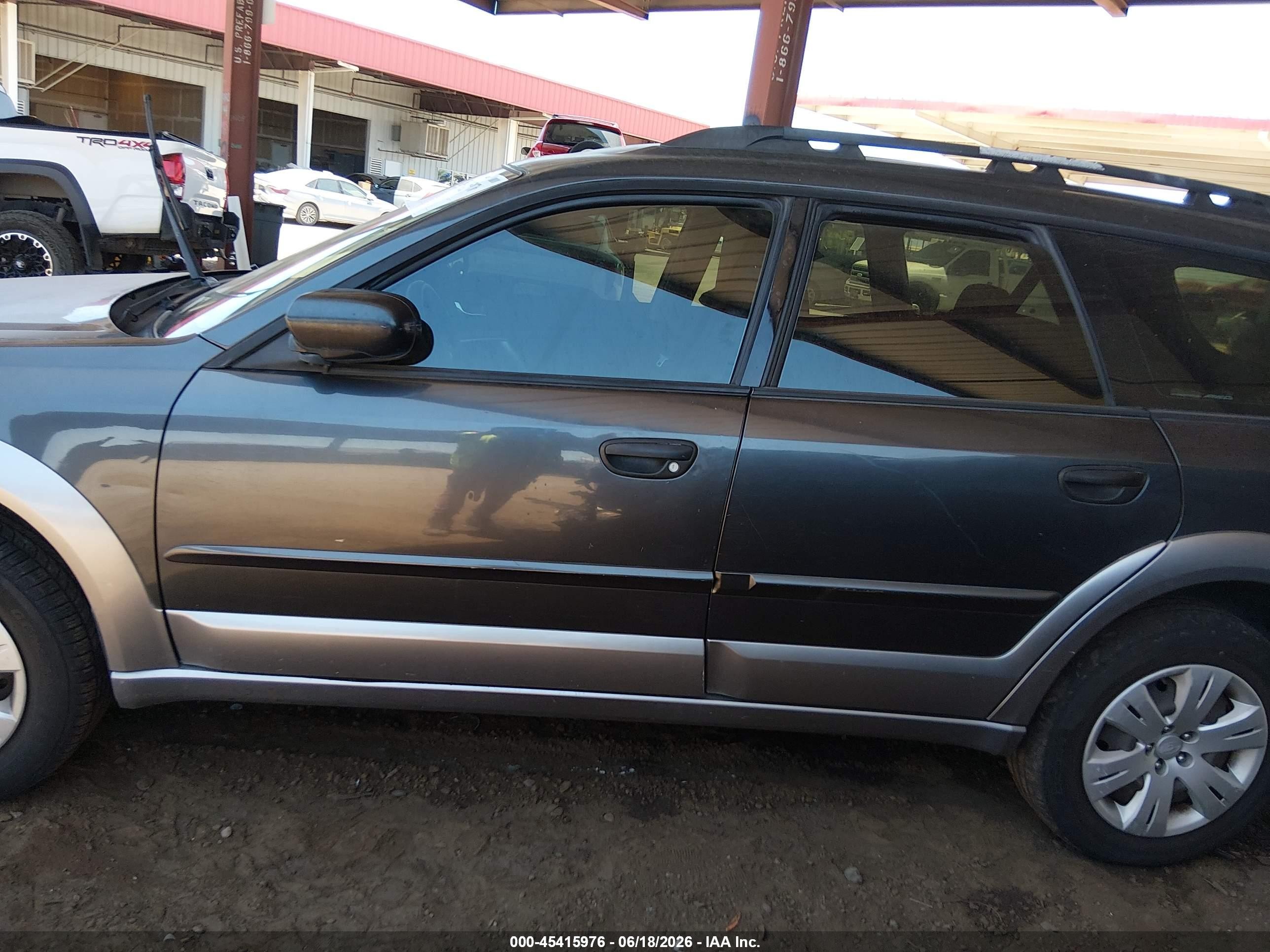 2009 Subaru Outback 2.5i Gray vin: 4S4BP60C397338087