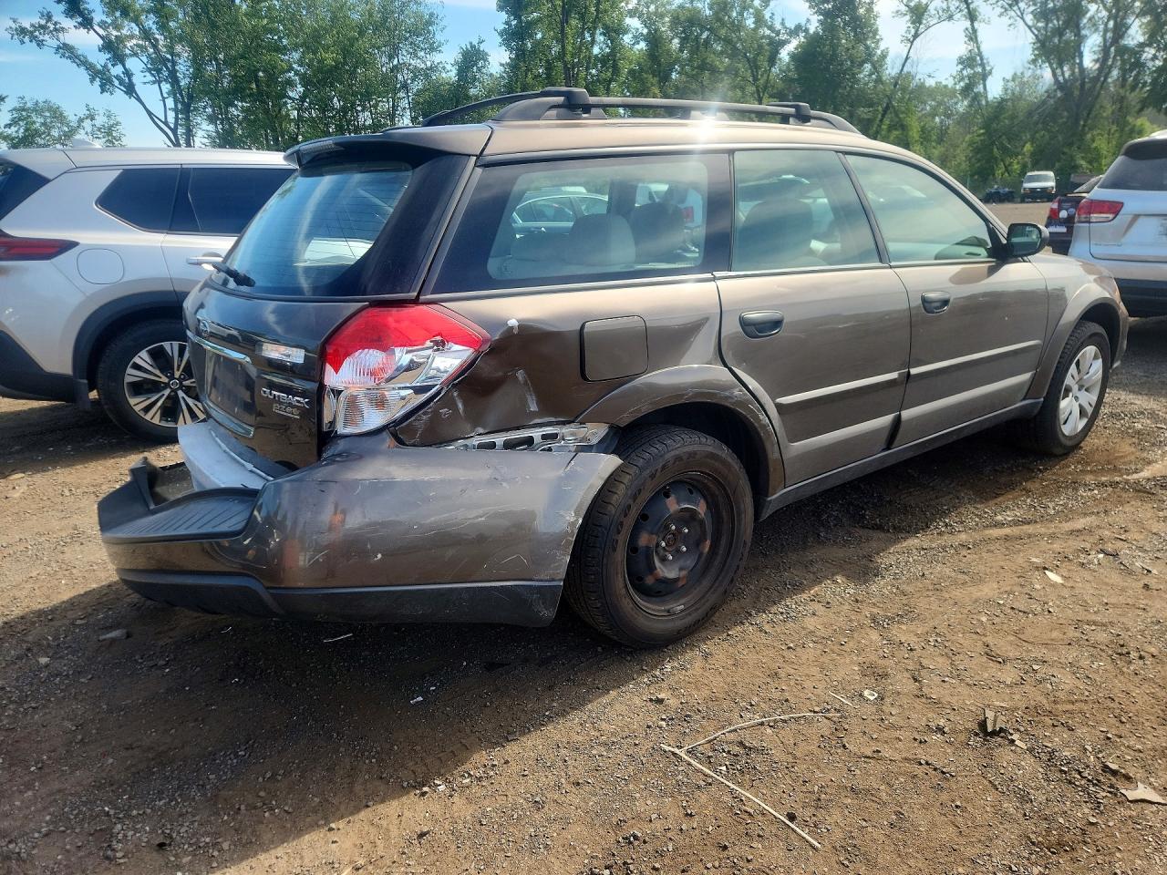 2009 Subaru Outback Brown vin: 4S4BP60C397338249
