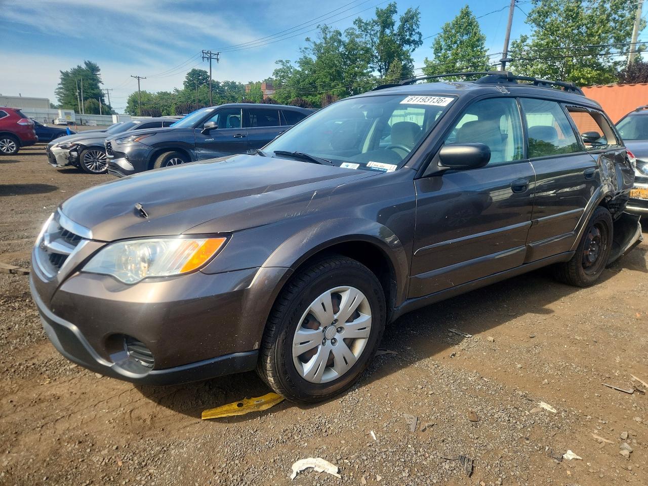 2009 Subaru Outback Brown vin: 4S4BP60C397338249