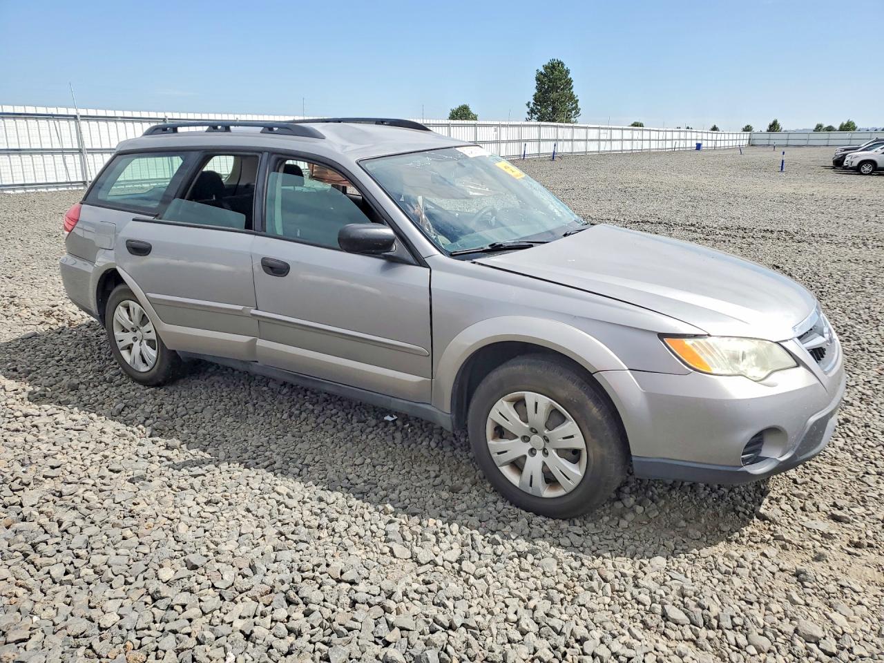 2008 Subaru Outback Gray vin: 4S4BP60C487309020