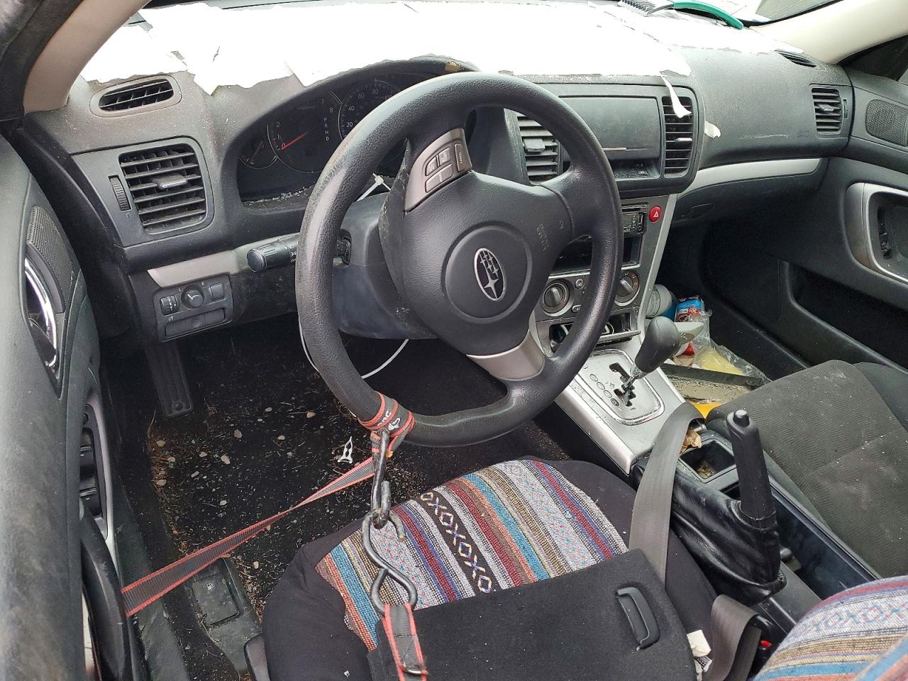 2008 Subaru Outback Silver vin: 4S4BP60C487345676