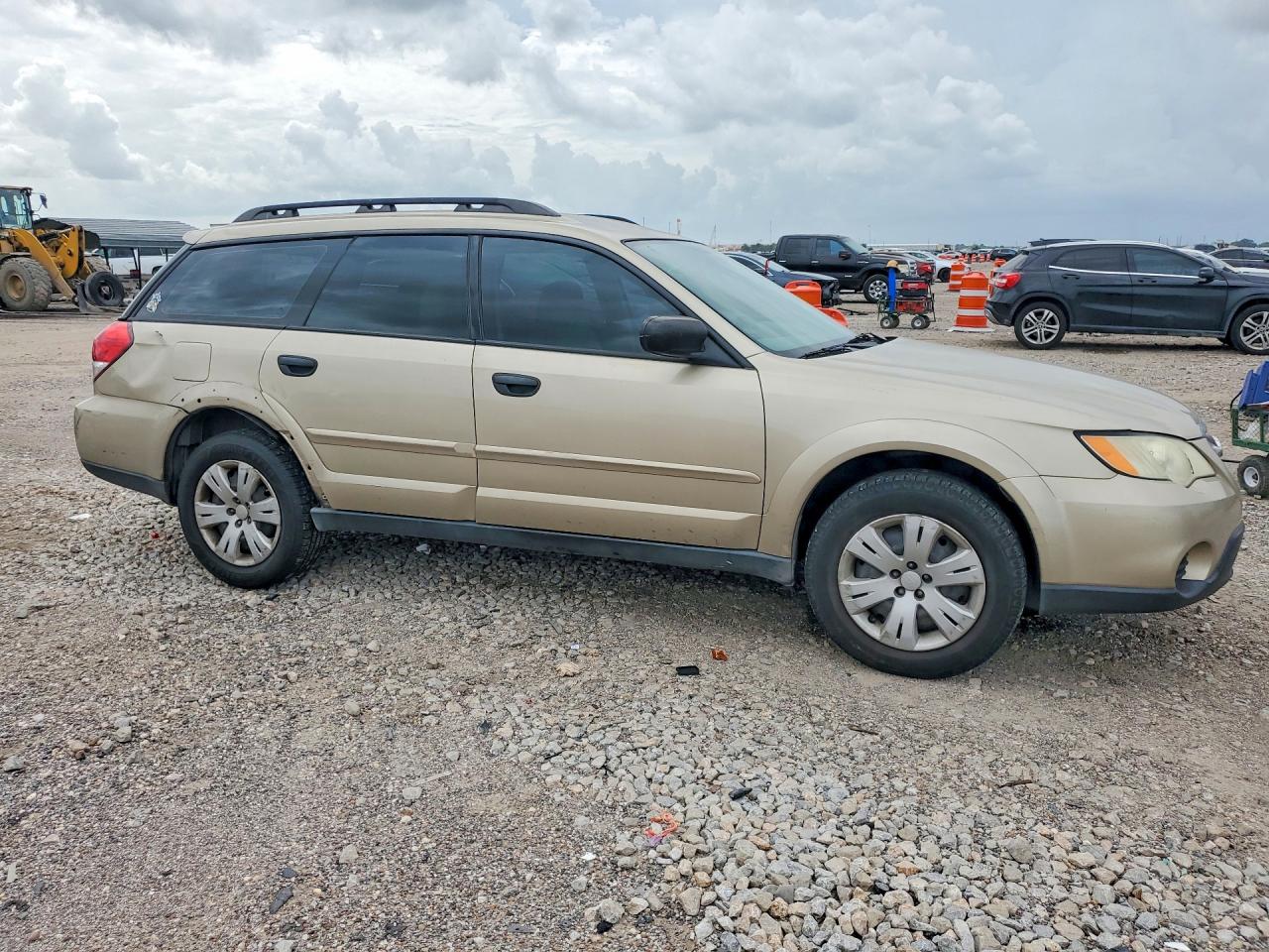 2009 Subaru Outback Золотой vin: 4S4BP60C497317958