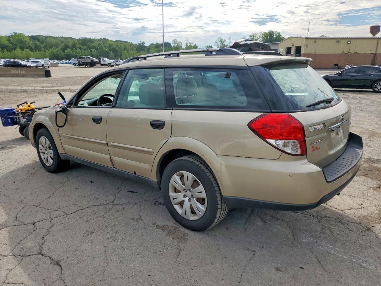 2008 Subaru Outback Бежевый vin: 4S4BP60C587345430