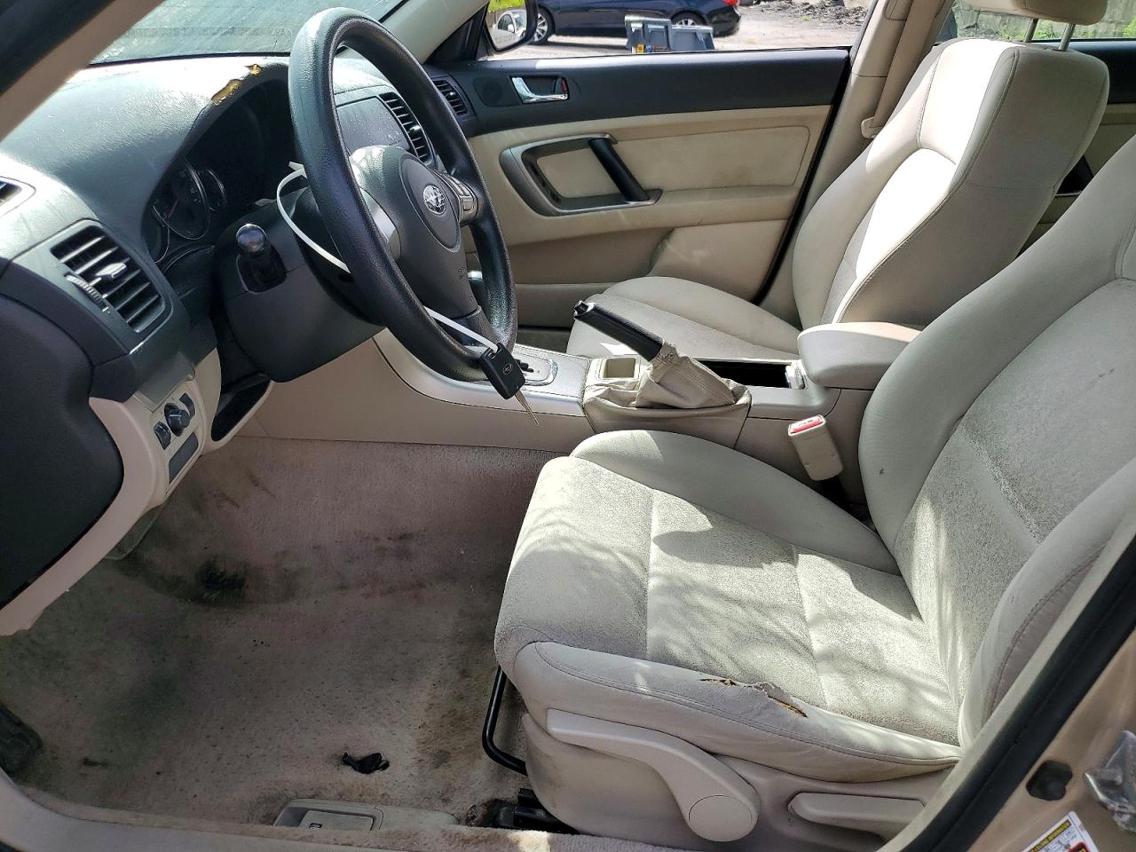 2008 Subaru Outback Бежевый vin: 4S4BP60C587345430