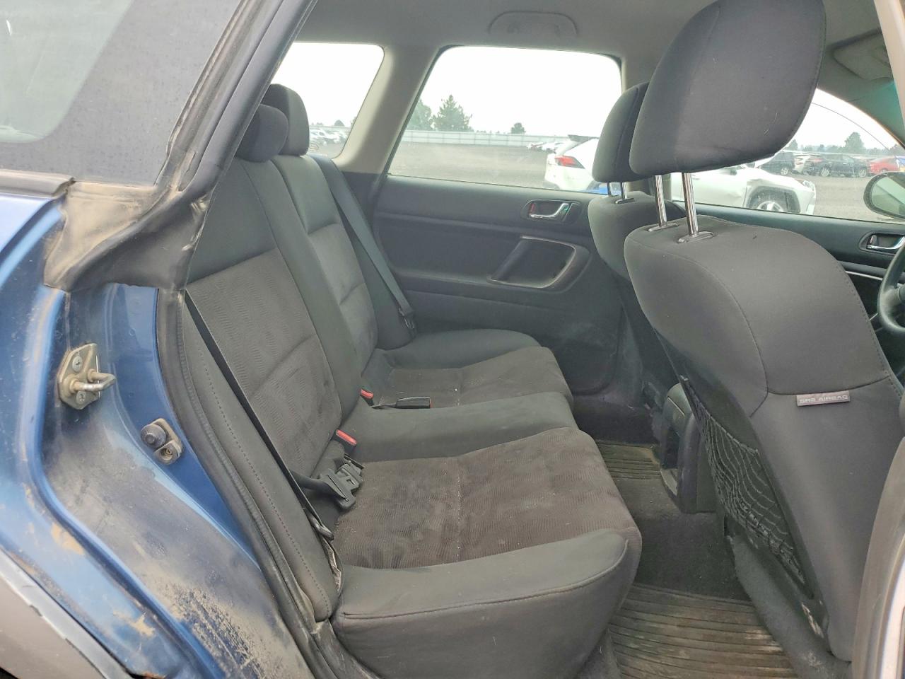 2008 Subaru Outback Blue vin: 4S4BP60C587360803
