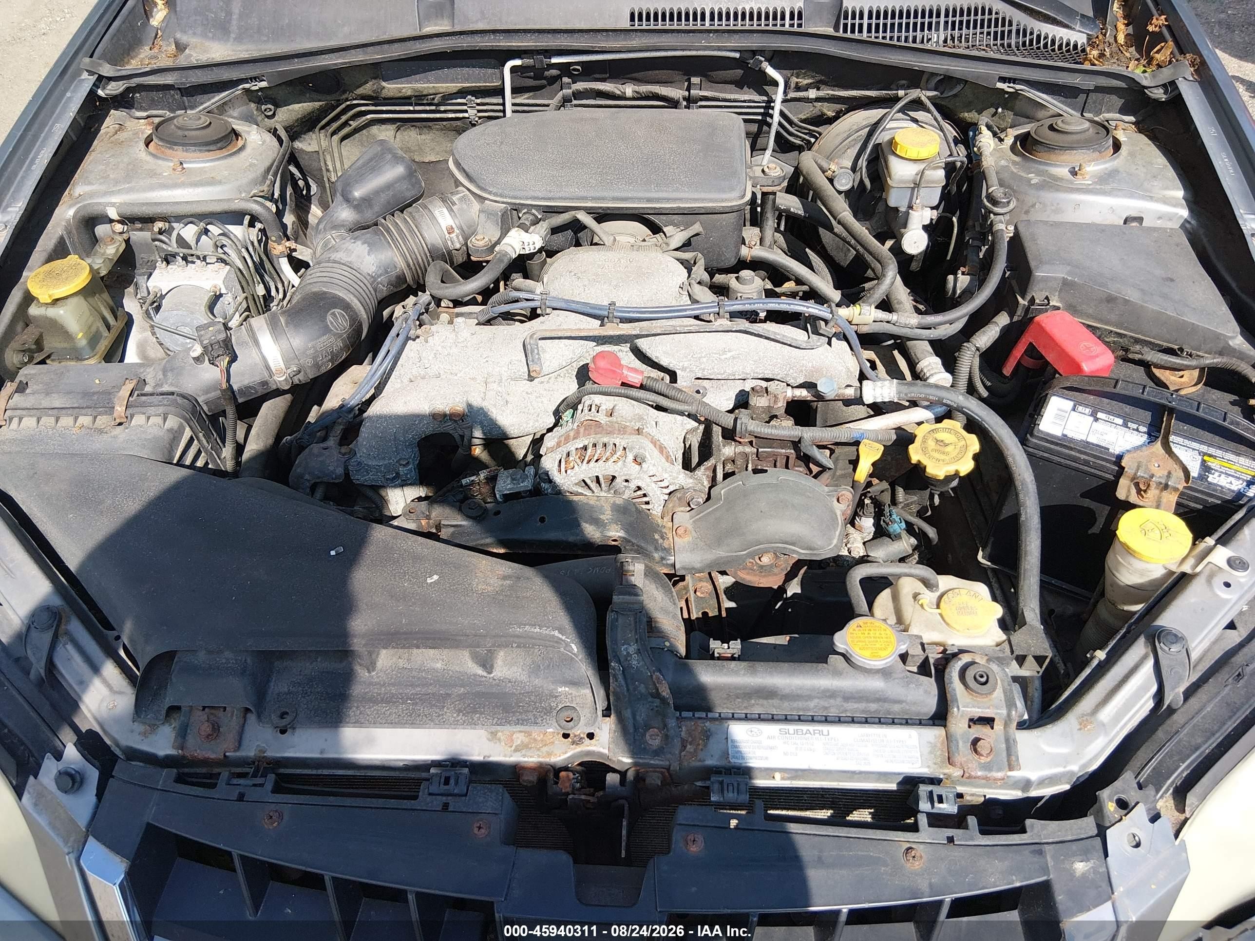 2008 Subaru Outback   Серебряный vin: 4S4BP60C787322361