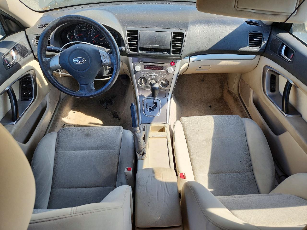 2008 Subaru Outback Beige vin: 4S4BP60C887329318