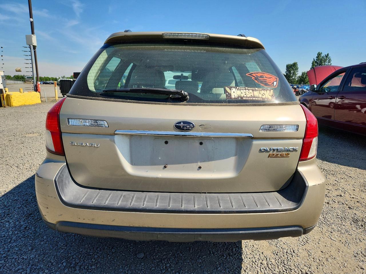 2008 Subaru Outback Beige vin: 4S4BP60C887329318