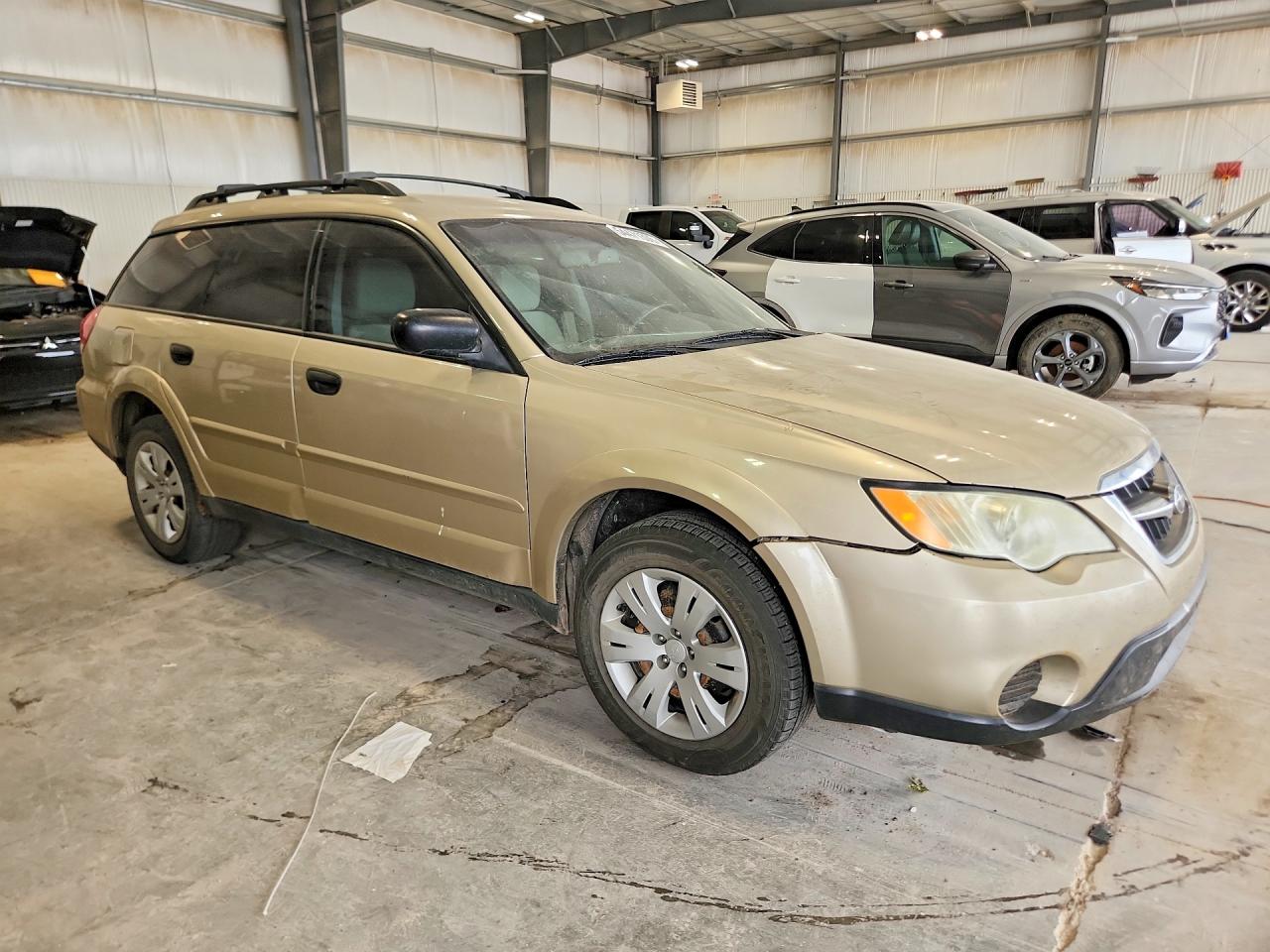 2008 Subaru Outback Tan vin: 4S4BP60C887348399